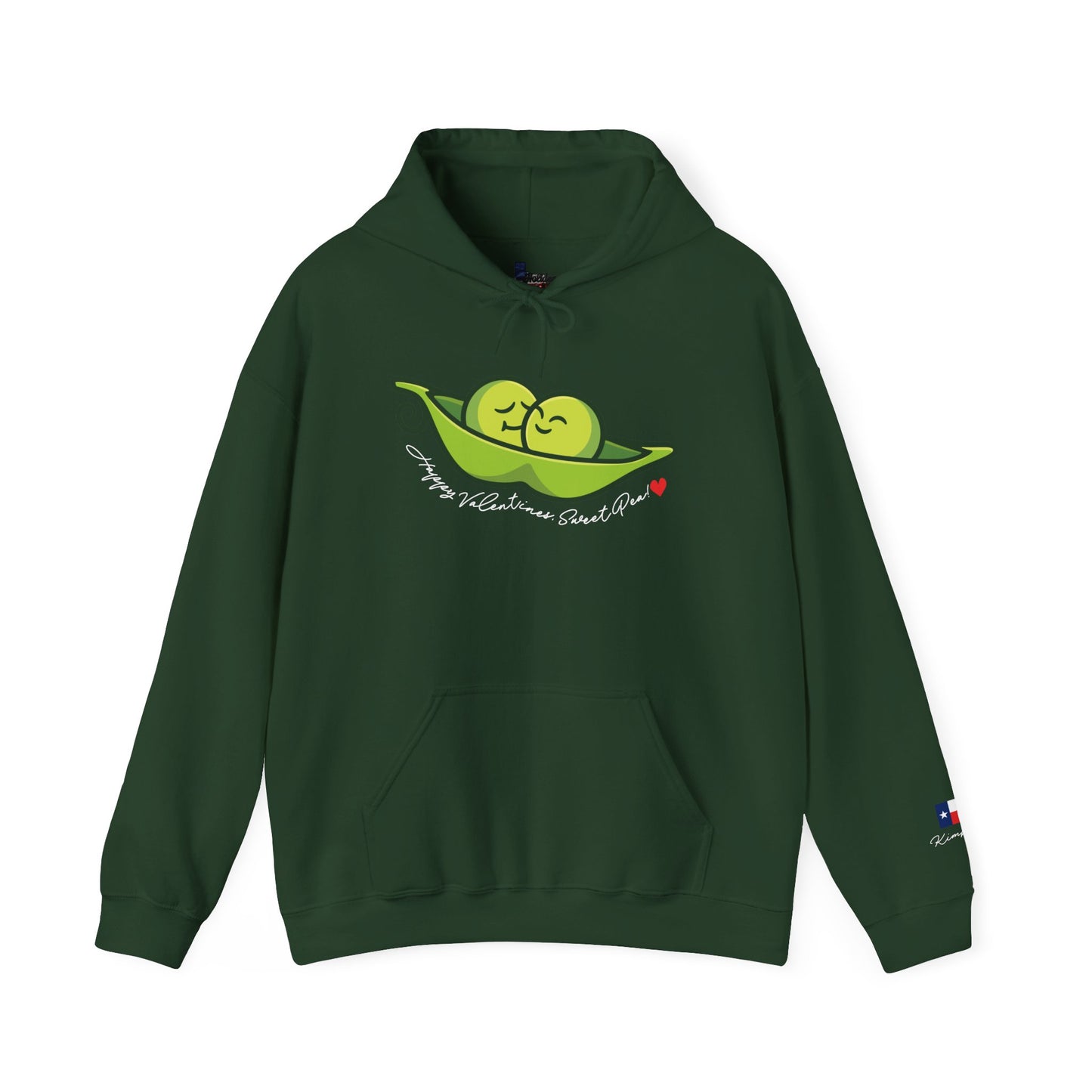 Happy Valentines, Sweet Pea! Unisex Heavy Blend™ Hooded Sweatshirt