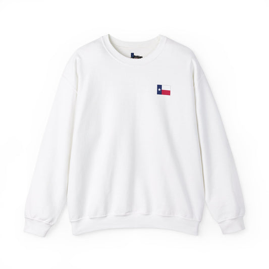 Texas Christmas Eastern Star Unisex Heavy Blend™ Crewneck Sweatshirt