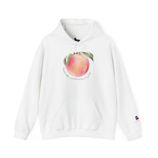 Sweeter Than A Peach In Honey Unisex Heavy Blend™ Hooded Sweatshirt