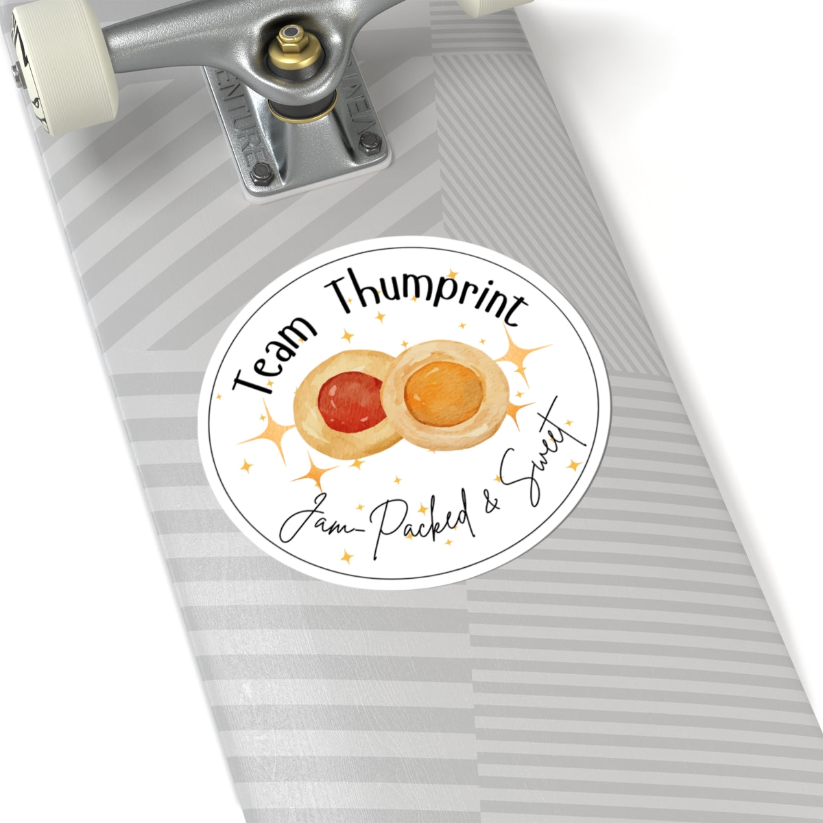 Team Thumbprint Sticker | Jam-Packed & Sweet