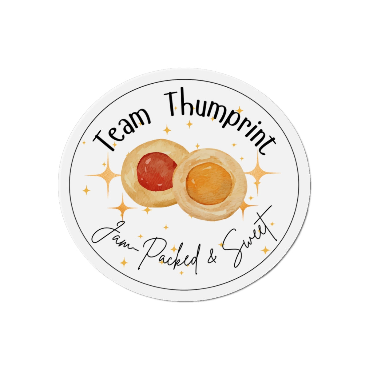 Team Thumbprint Magnet | Jam-Packed, Sweet