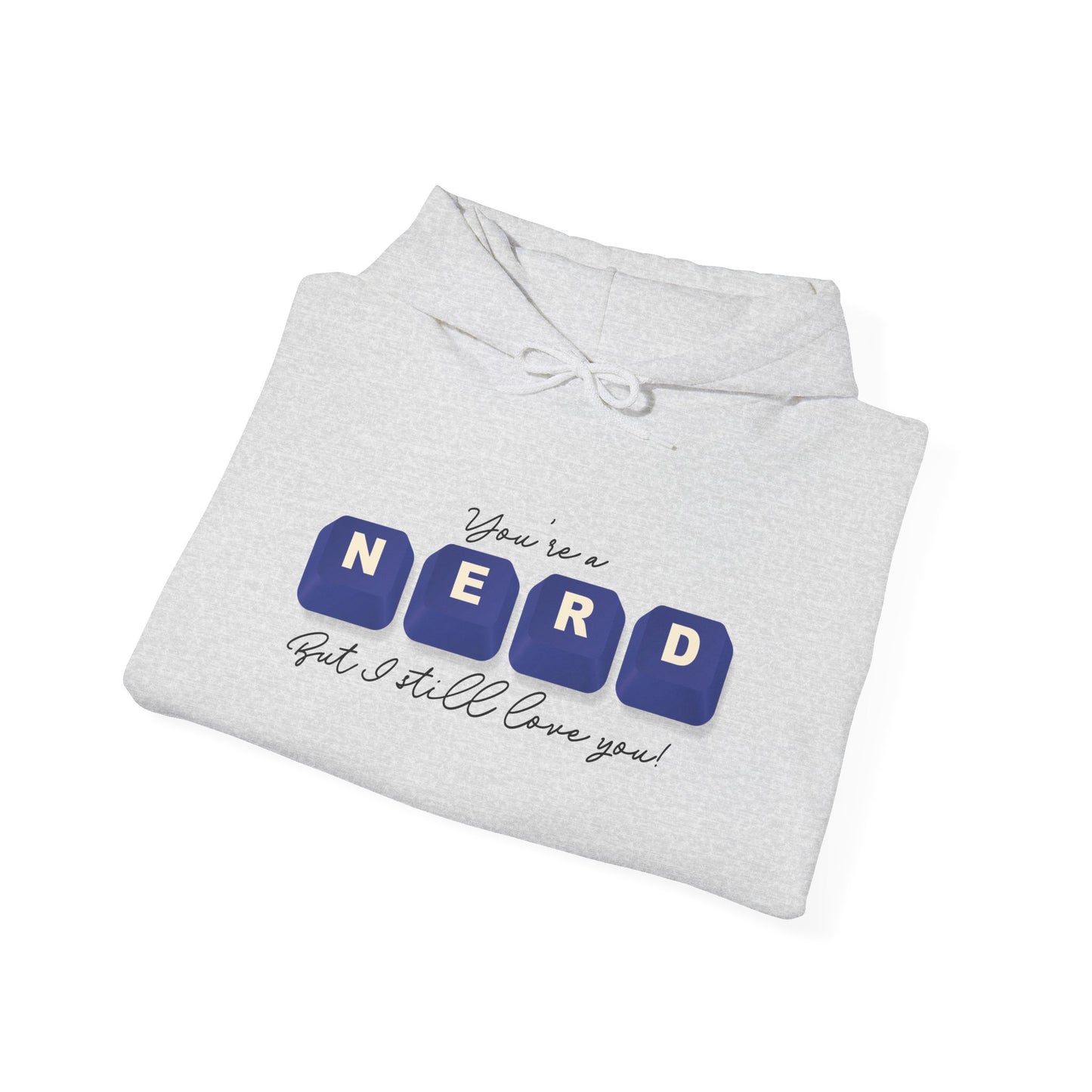 But I Still Love You NERD Key Caps Unisex Heavy Blend™ Hooded Sweatshirt