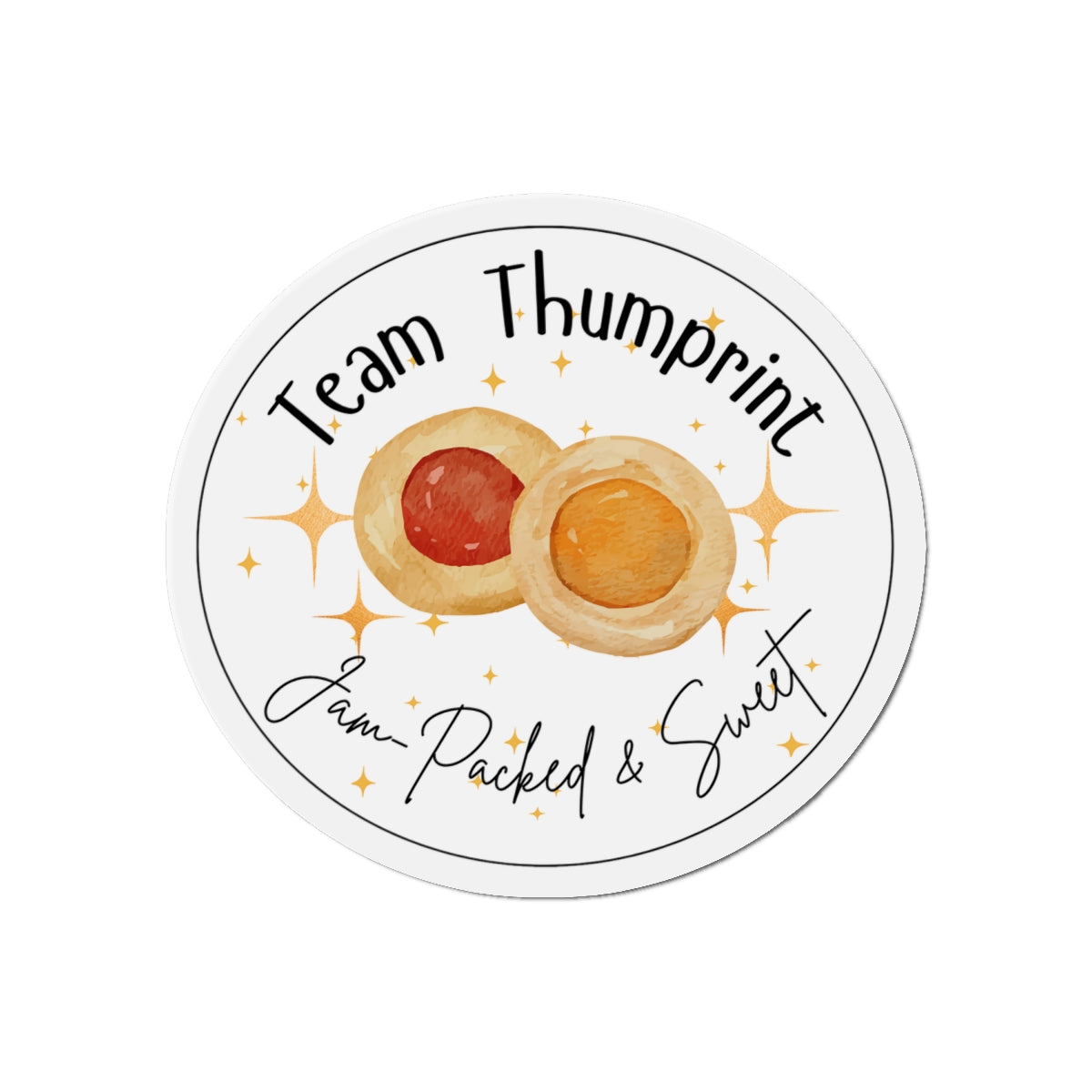 Team Thumbprint Magnet | Jam-Packed, Sweet