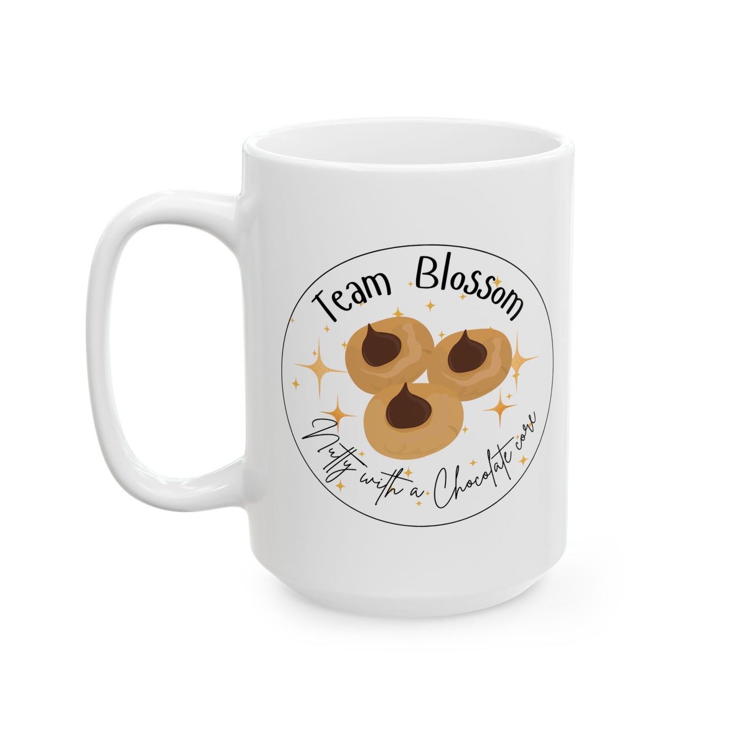 Team Blossom Mug | Nutty with a Chocolate Core