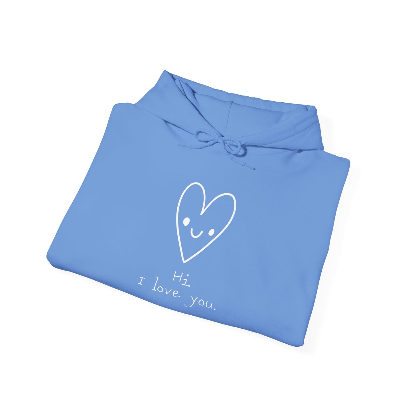 Hi. I Love You. Unisex Heavy Blend™ Hooded Sweatshirt