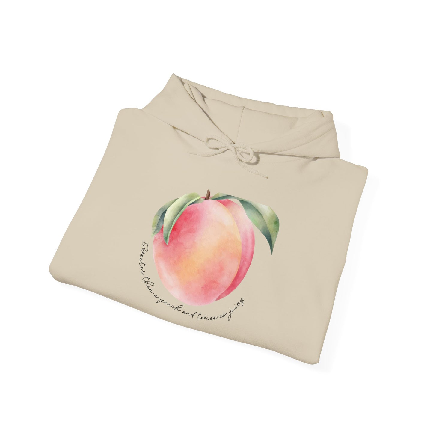 Sweeter Than A Peach In Honey Unisex Heavy Blend™ Hooded Sweatshirt