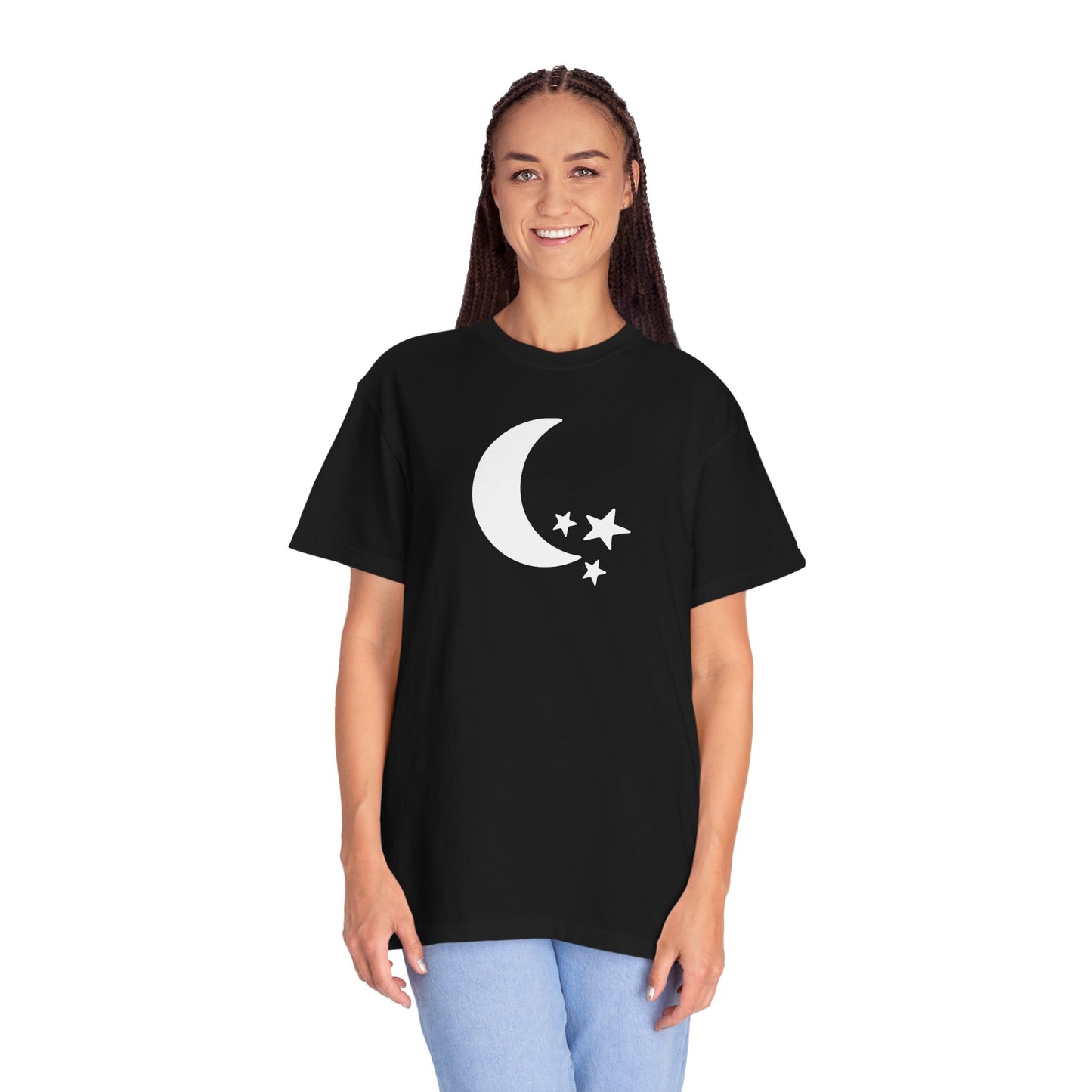 Moon & Stars Unisex Garment-Dyed T-shirt