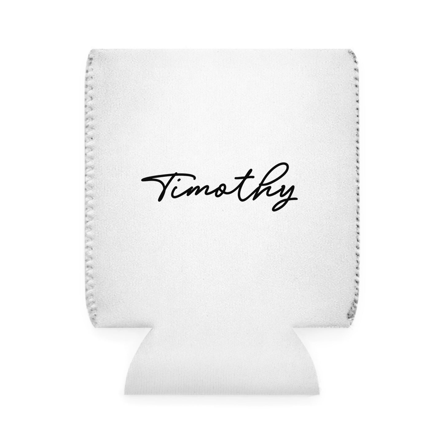 Happy Valentine's LOVE Key Caps Personalize Custom Name Can Cooler Sleeve