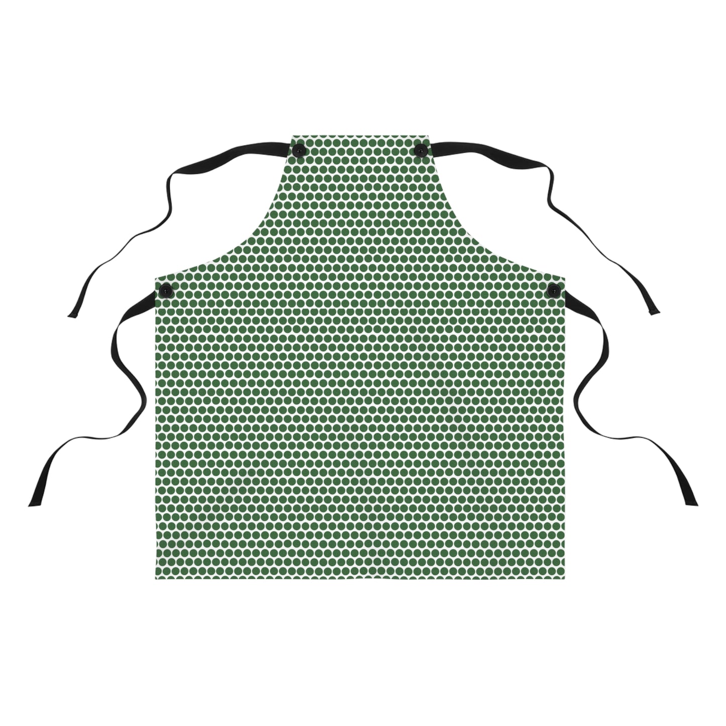 Green Polka Dot Apron