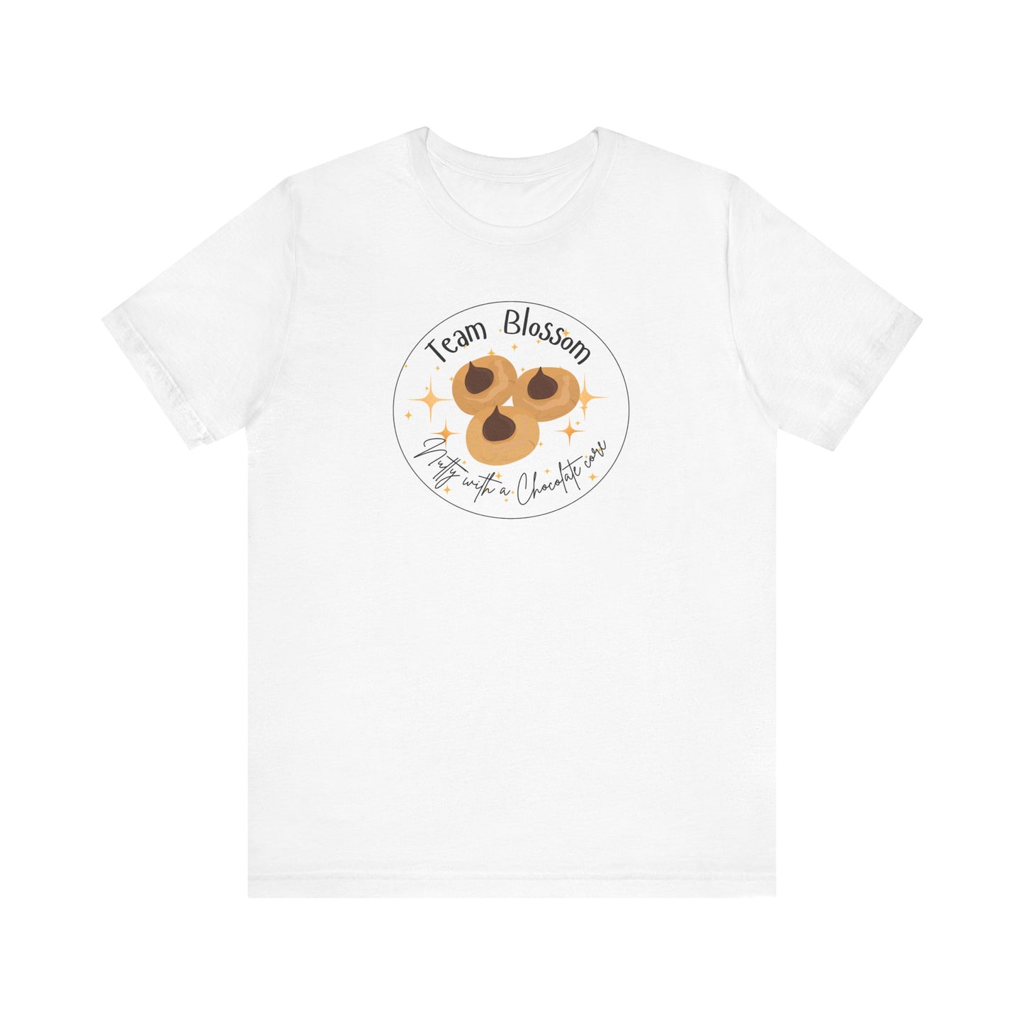 Team Blossom T-Shirt | Nutty with a Chocolate Core