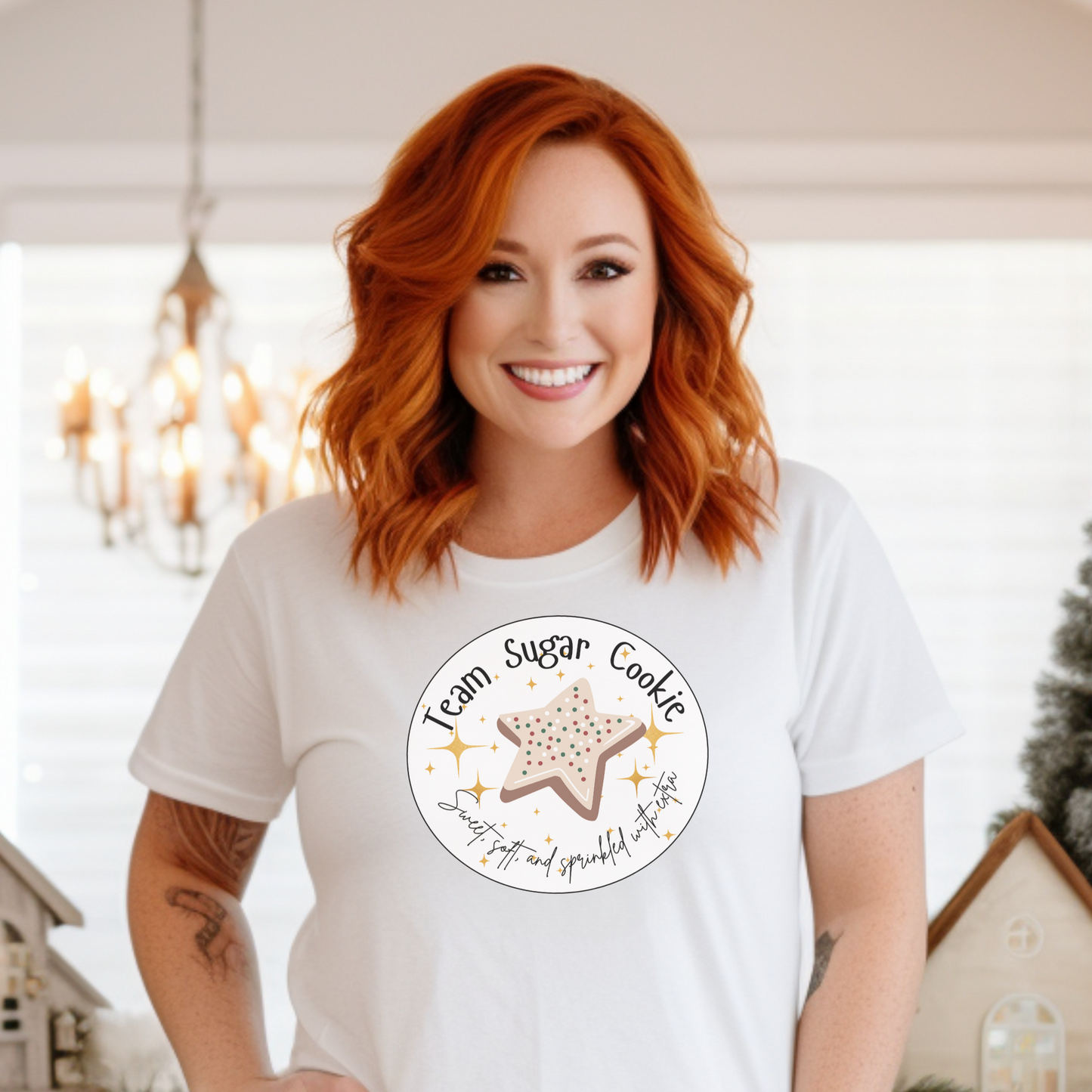 Team Sugar Cookie Tee | Unisex Jersey Cute Baking Shirt