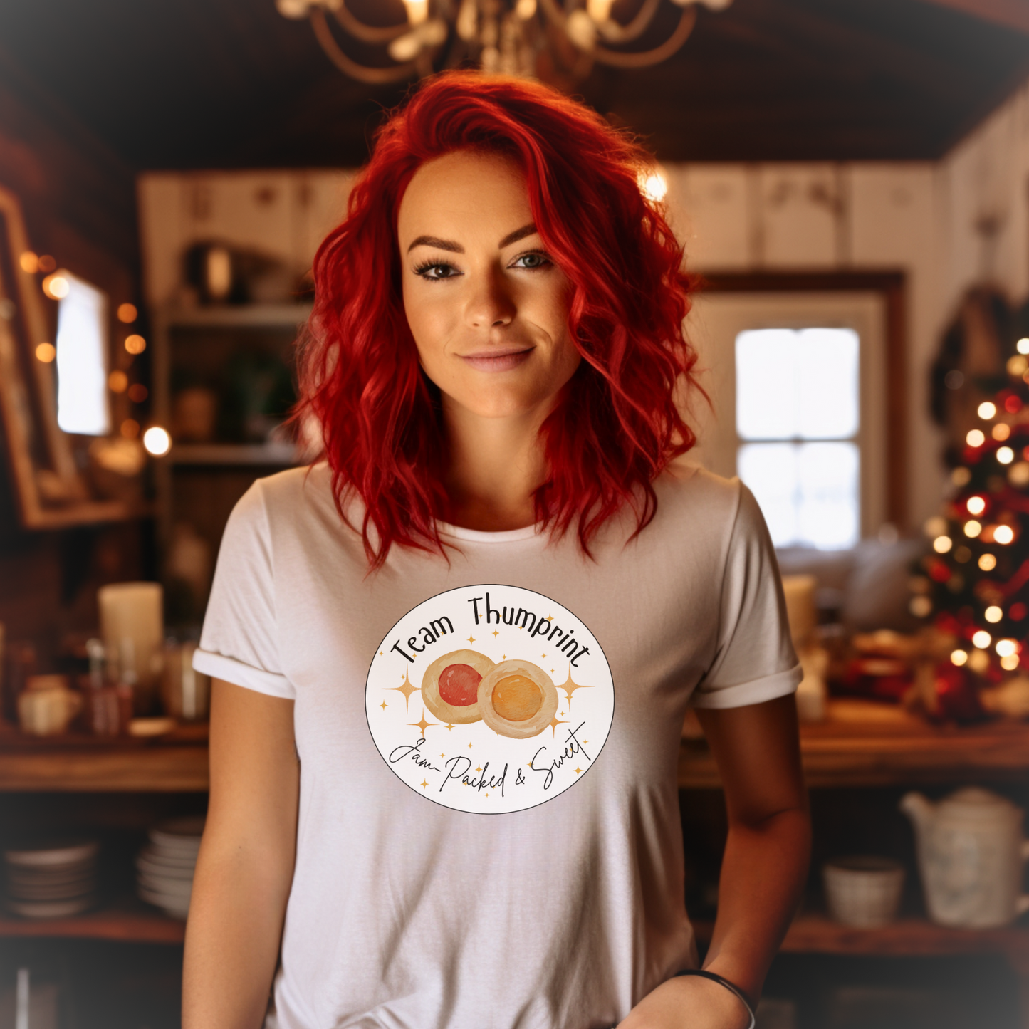 Team Thumbprint T-Shirt | Jam-Packed & Sweet