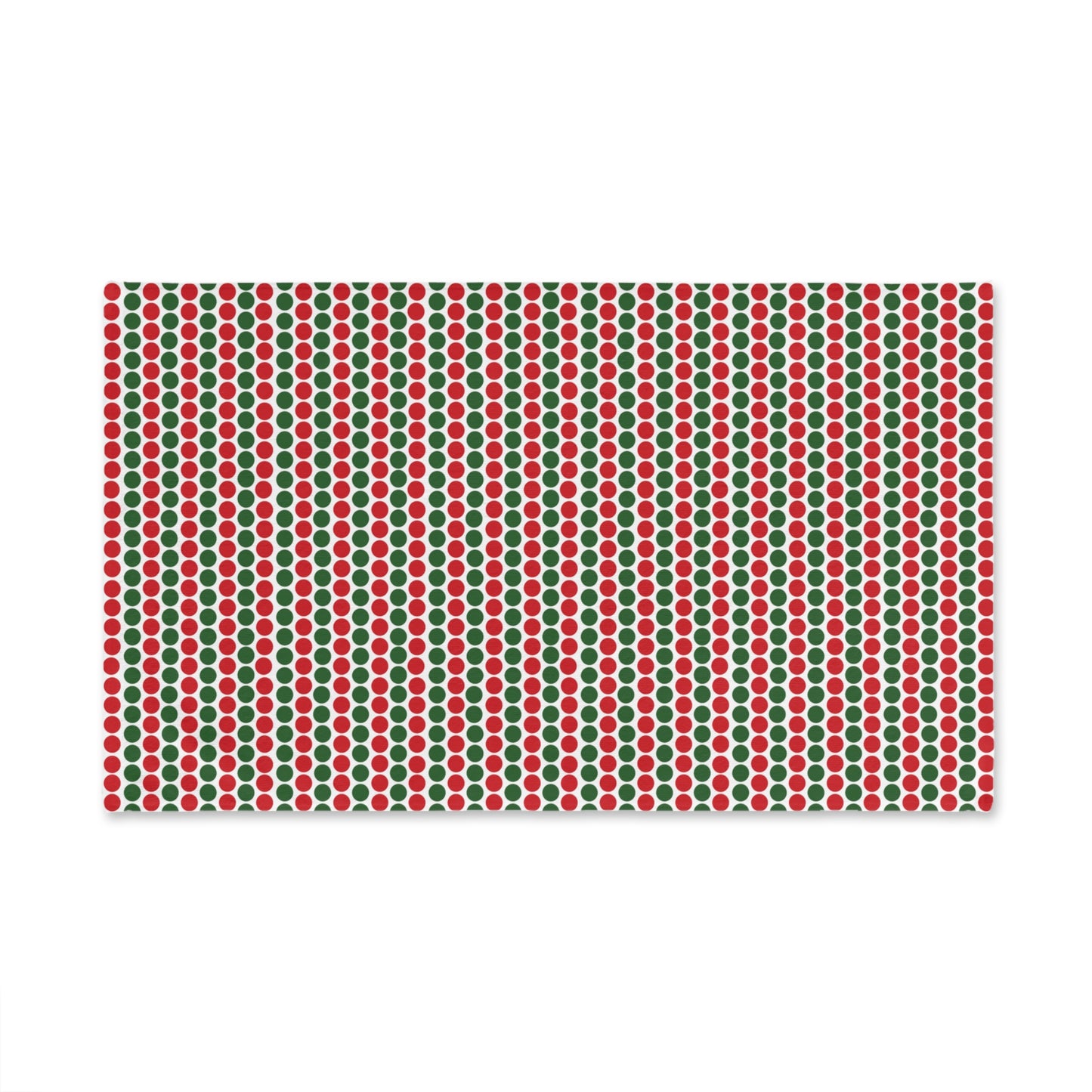 Christmas Polka Dots Hand Towel