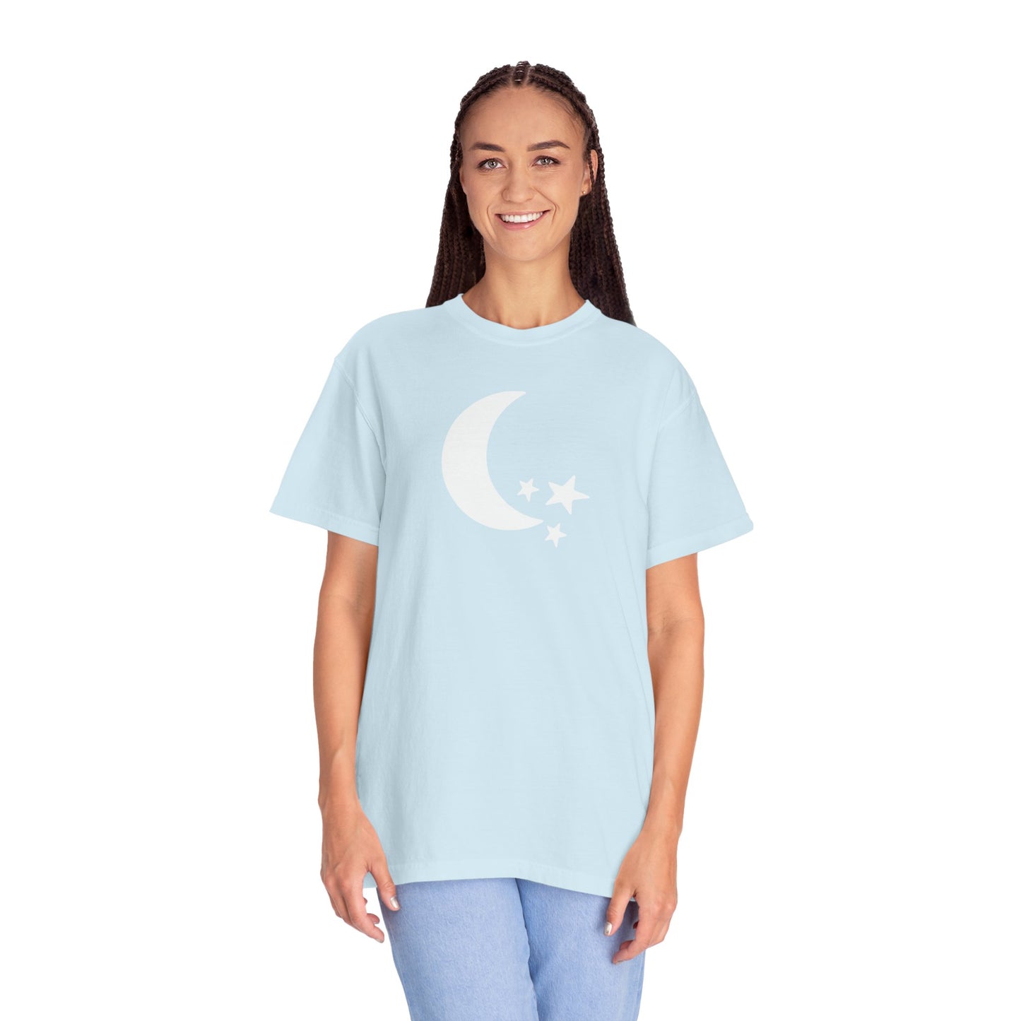 Moon & Stars Unisex Garment-Dyed T-shirt