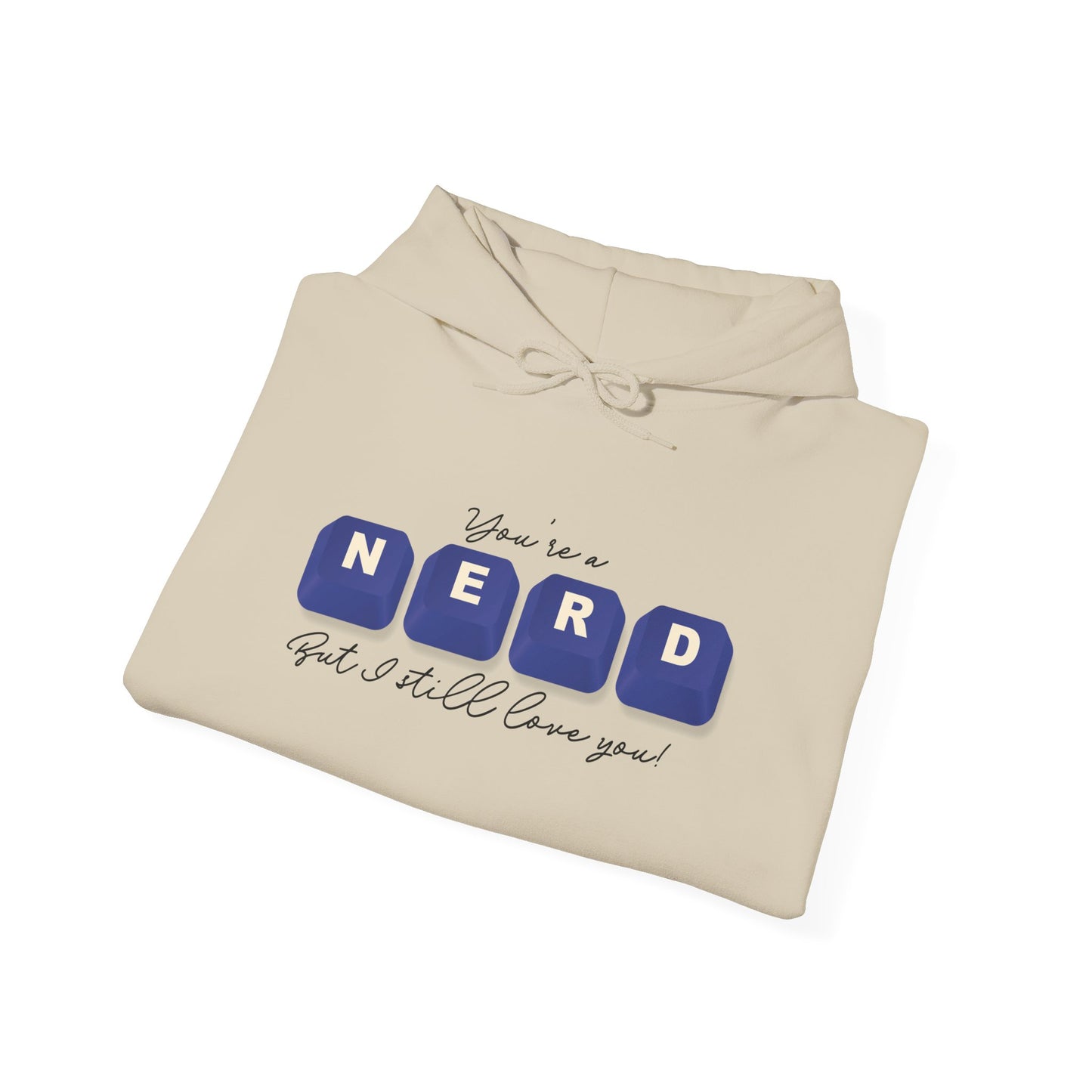 But I Still Love You NERD Key Caps Unisex Heavy Blend™ Hooded Sweatshirt