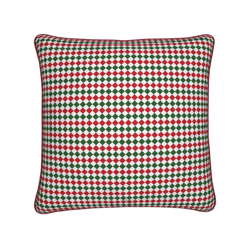 Christmas Argyle Cushion