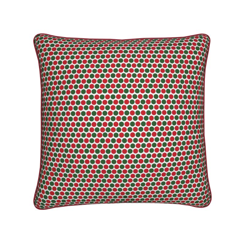 Christmas Polka Dot Party Cushion