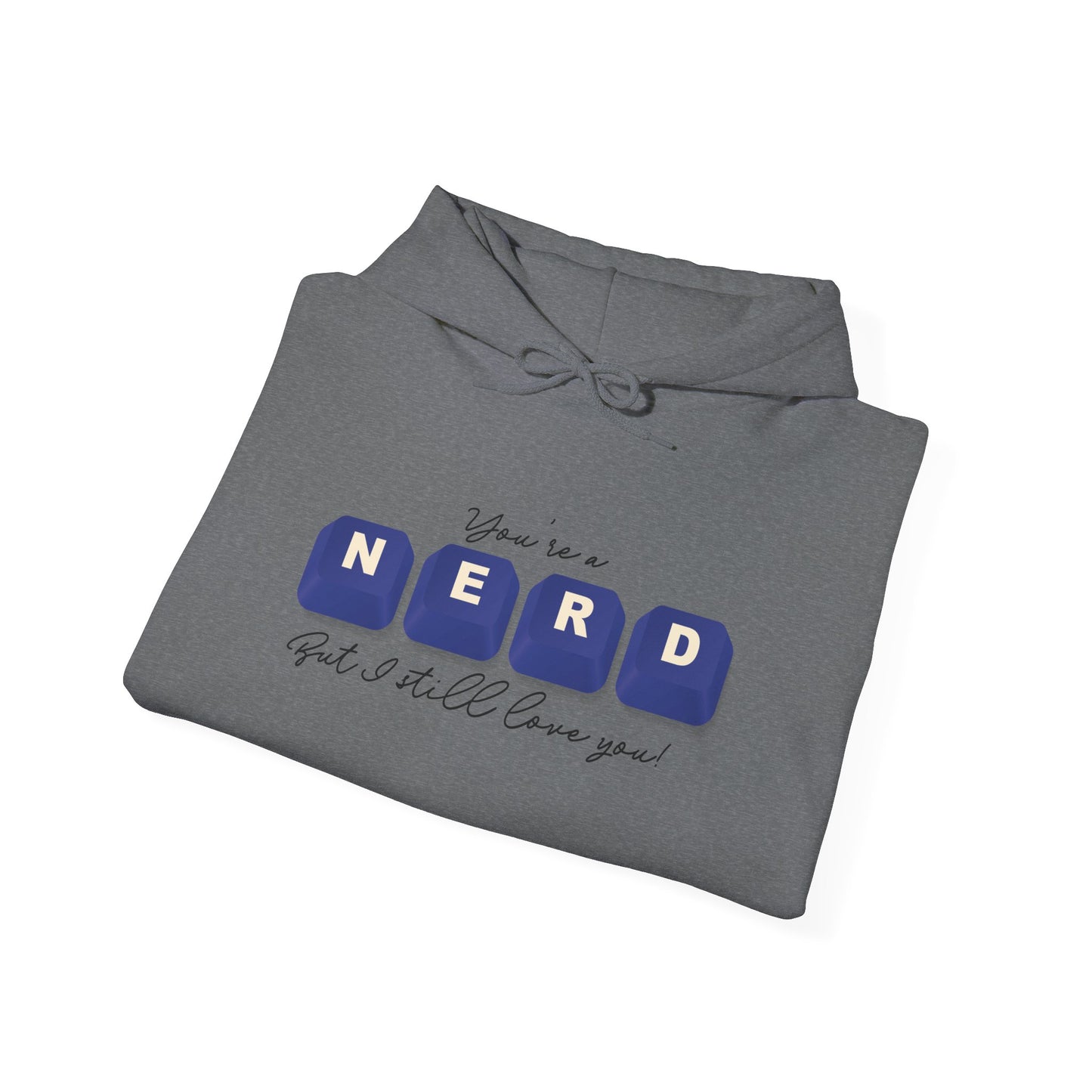 But I Still Love You NERD Key Caps Unisex Heavy Blend™ Hooded Sweatshirt