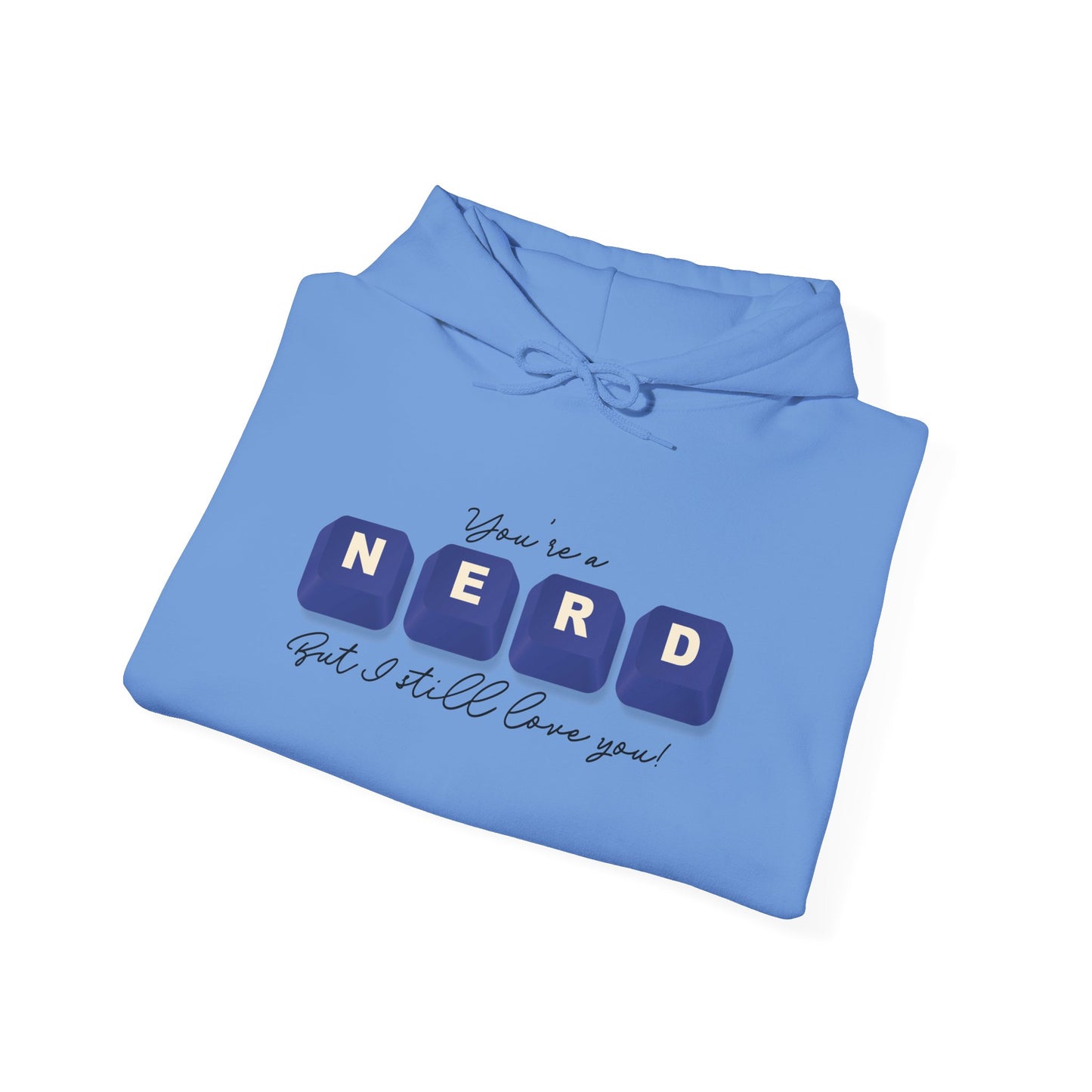 But I Still Love You NERD Key Caps Unisex Heavy Blend™ Hooded Sweatshirt
