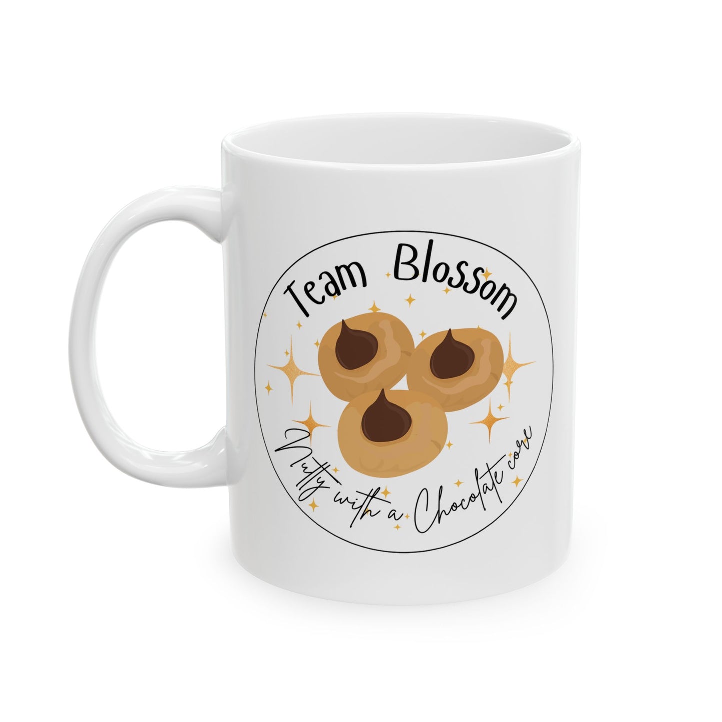 Team Blossom Mug | Nutty with a Chocolate Core