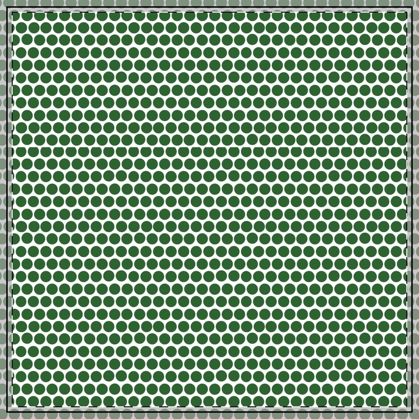 Green Polka Dots Square/Rectangle Tablecloths