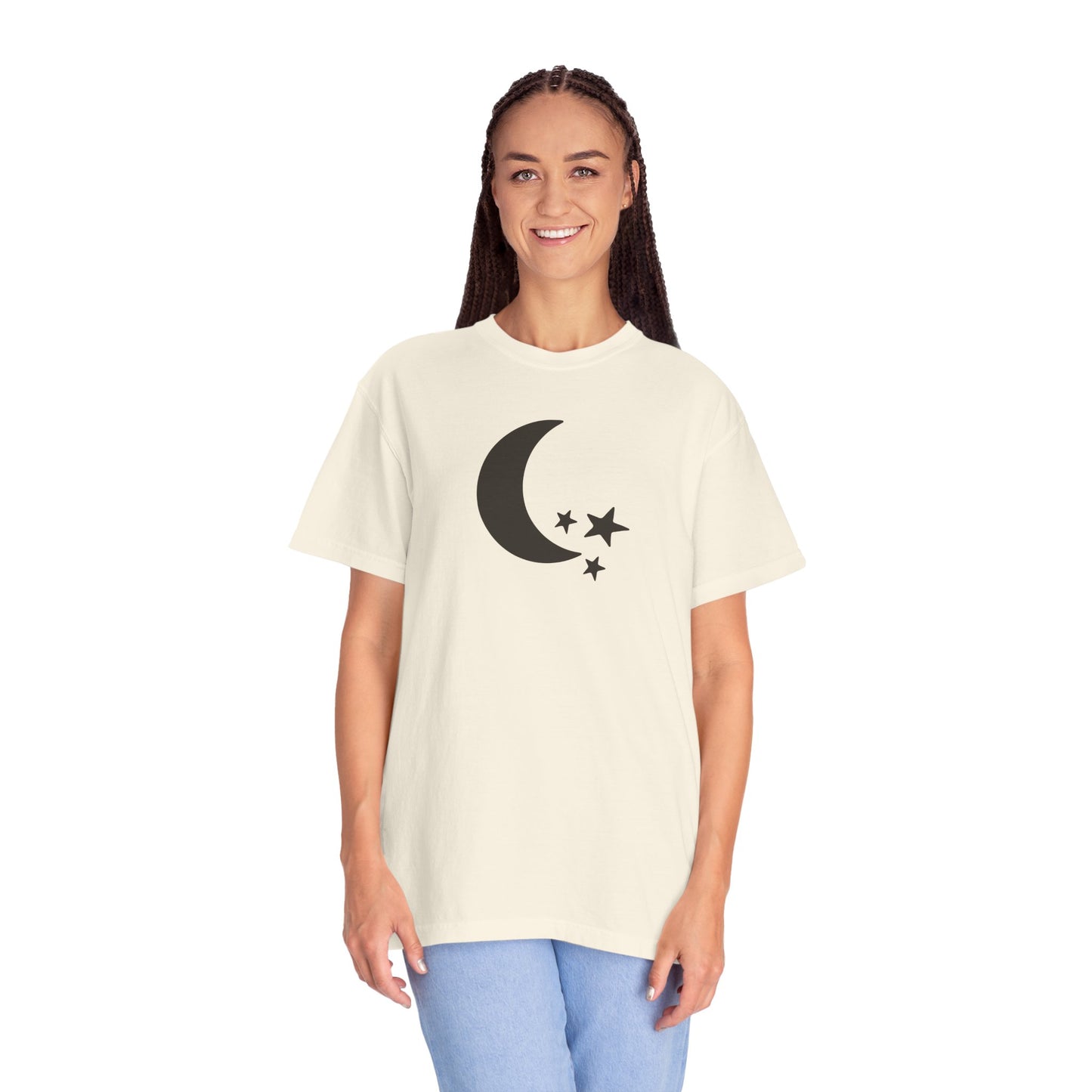Moon & Stars Unisex Garment-Dyed T-shirt