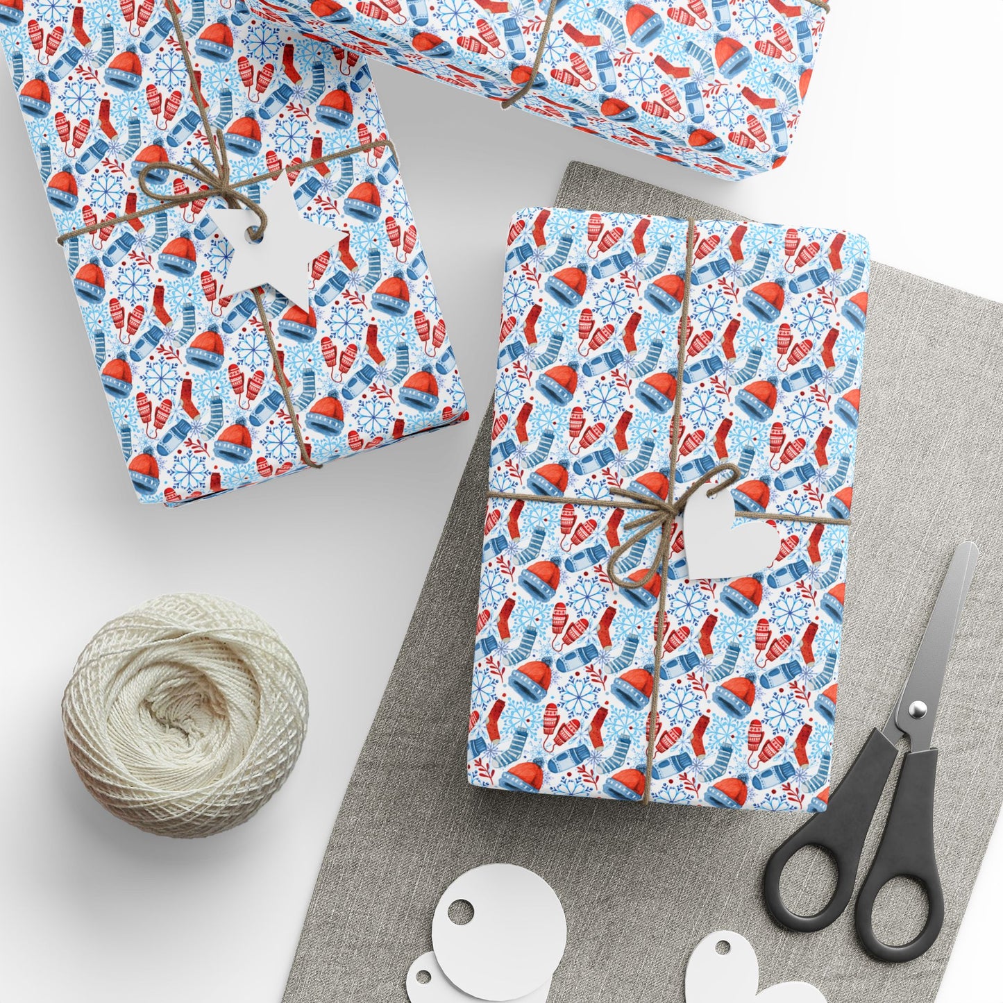 Winter Holiday Dreams Wrapping Paper