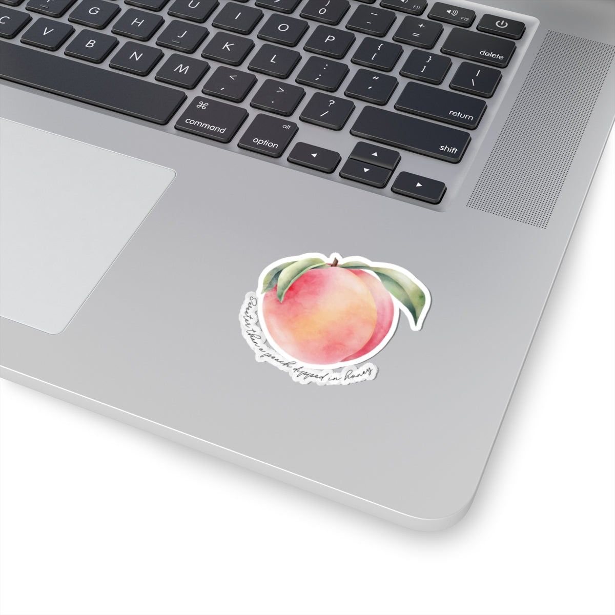 Sweeter Than A Peach In Honey Texas Valentine Kiss-Cut Stickers