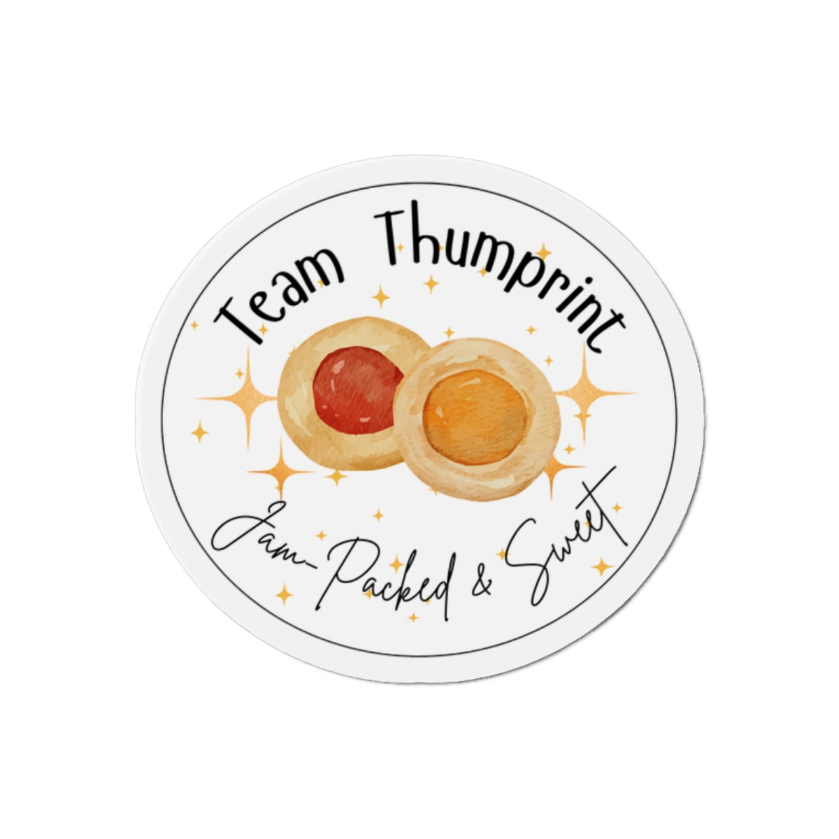 Team Thumbprint Magnet | Jam-Packed, Sweet