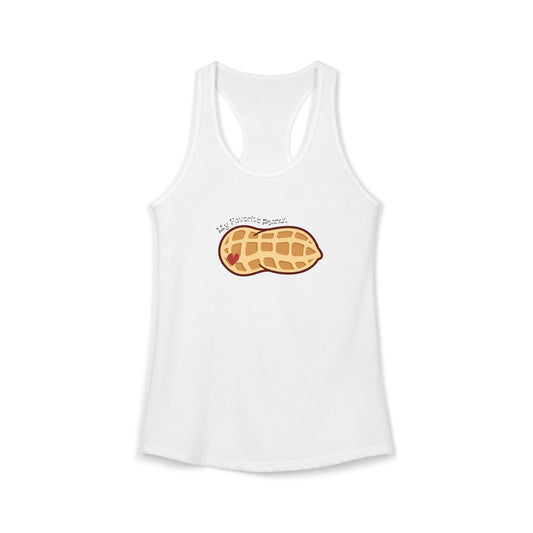 My Favorite Peanut Women's Ideal Racerback Tank
