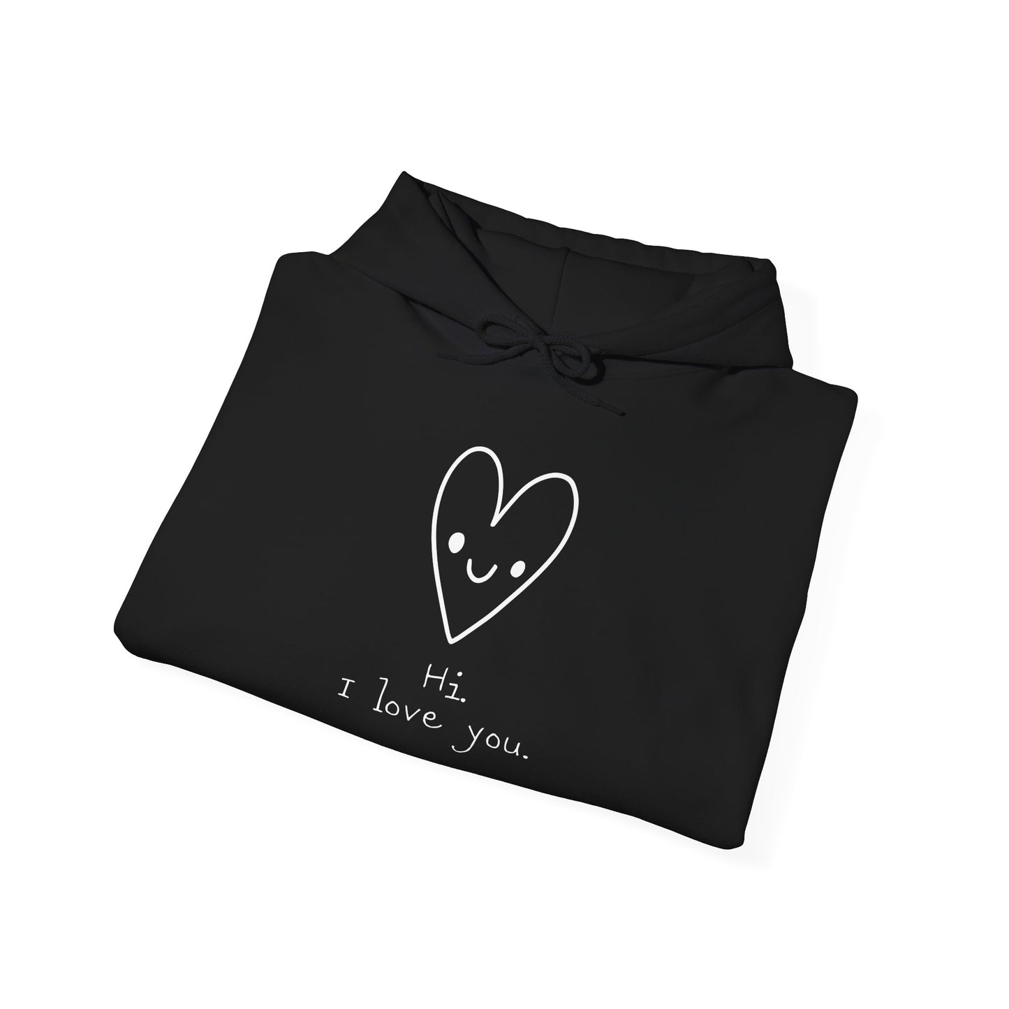 Hi. I Love You. Unisex Heavy Blend™ Hooded Sweatshirt