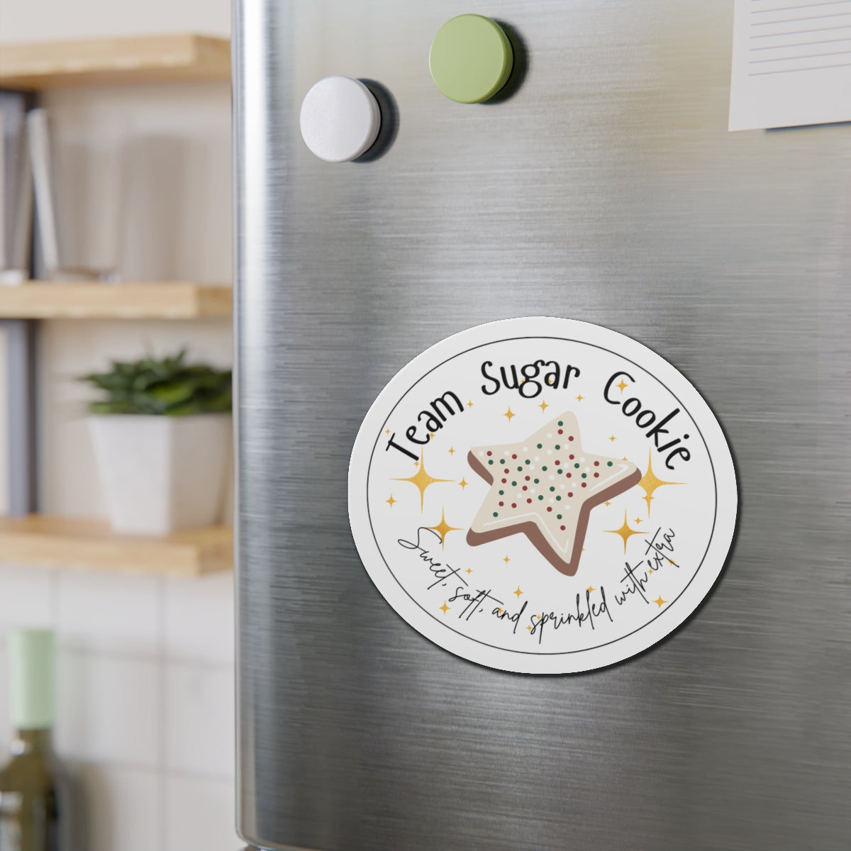 Team Sugar Cookie Magnet | Sweet, Soft, & Sprinkled With Extra
