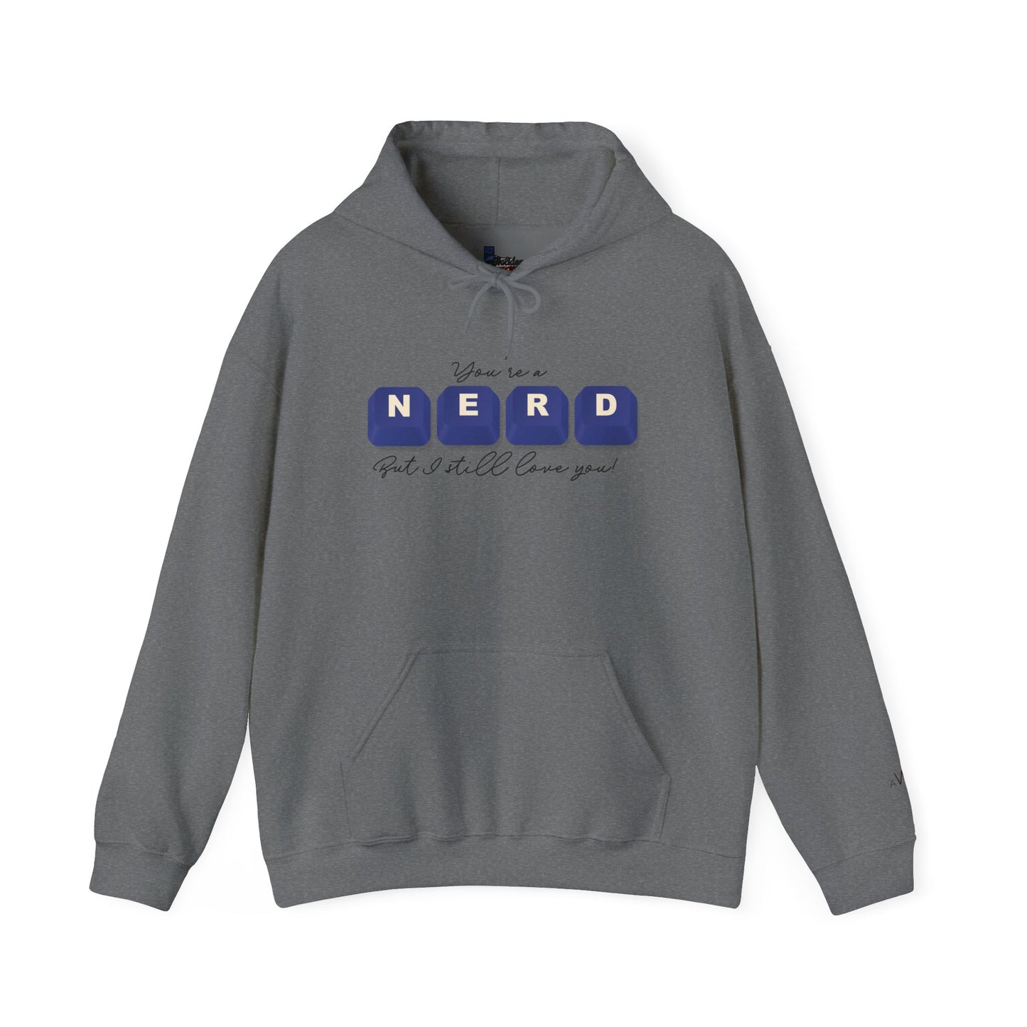 But I Still Love You NERD Key Caps Unisex Heavy Blend™ Hooded Sweatshirt