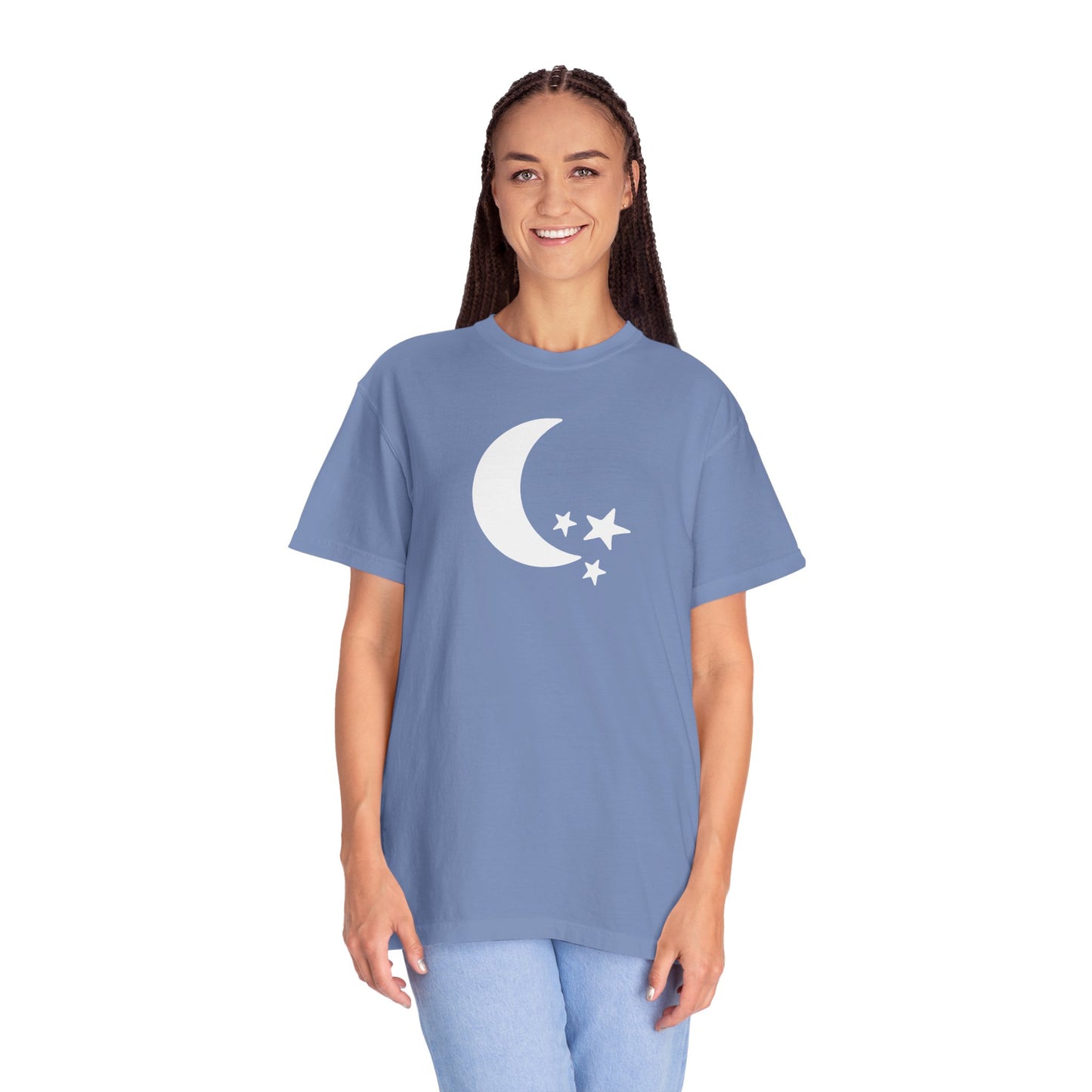 Moon & Stars Unisex Garment-Dyed T-shirt