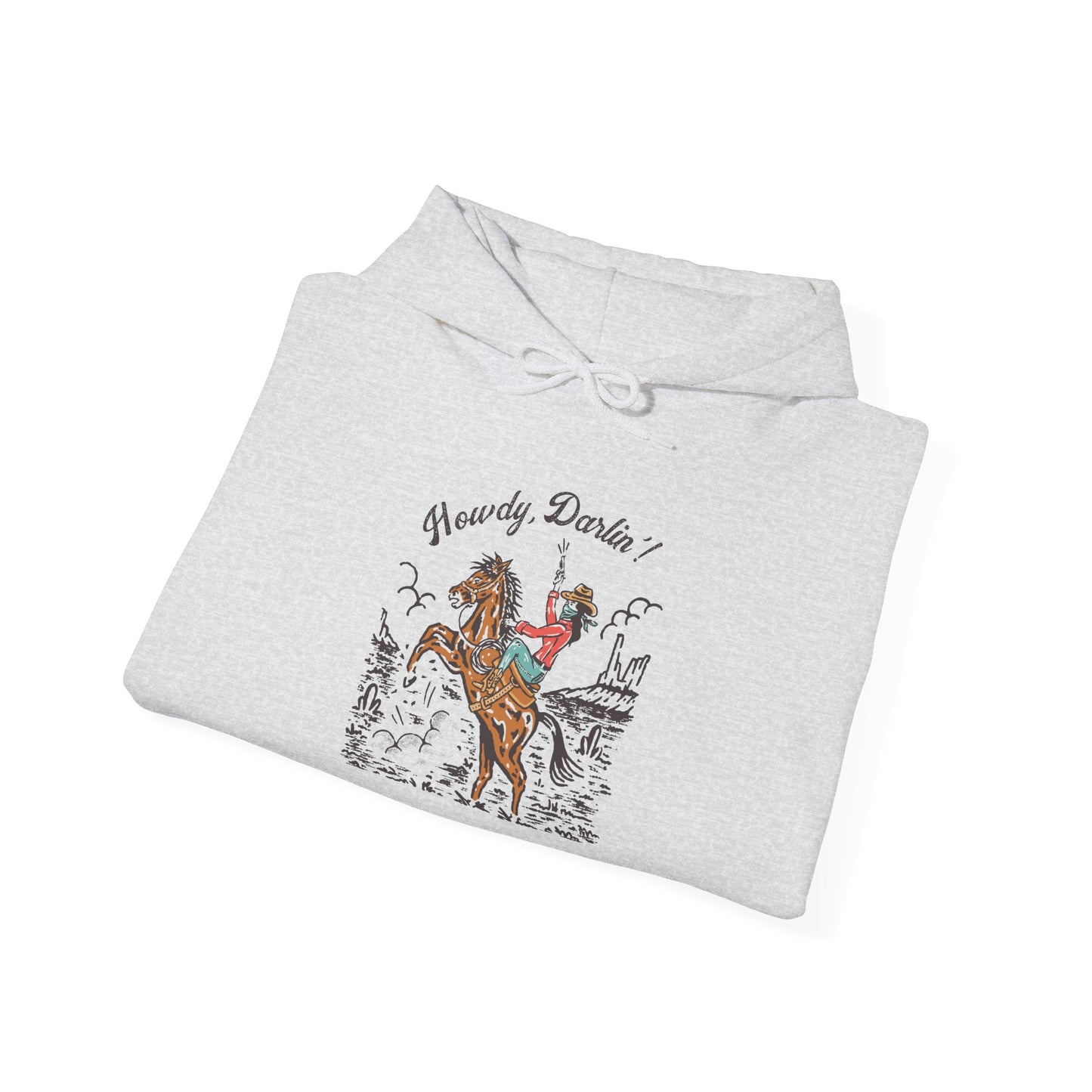 Howdy, Darlin'! Unisex Heavy Blend™ Hooded Sweatshirt