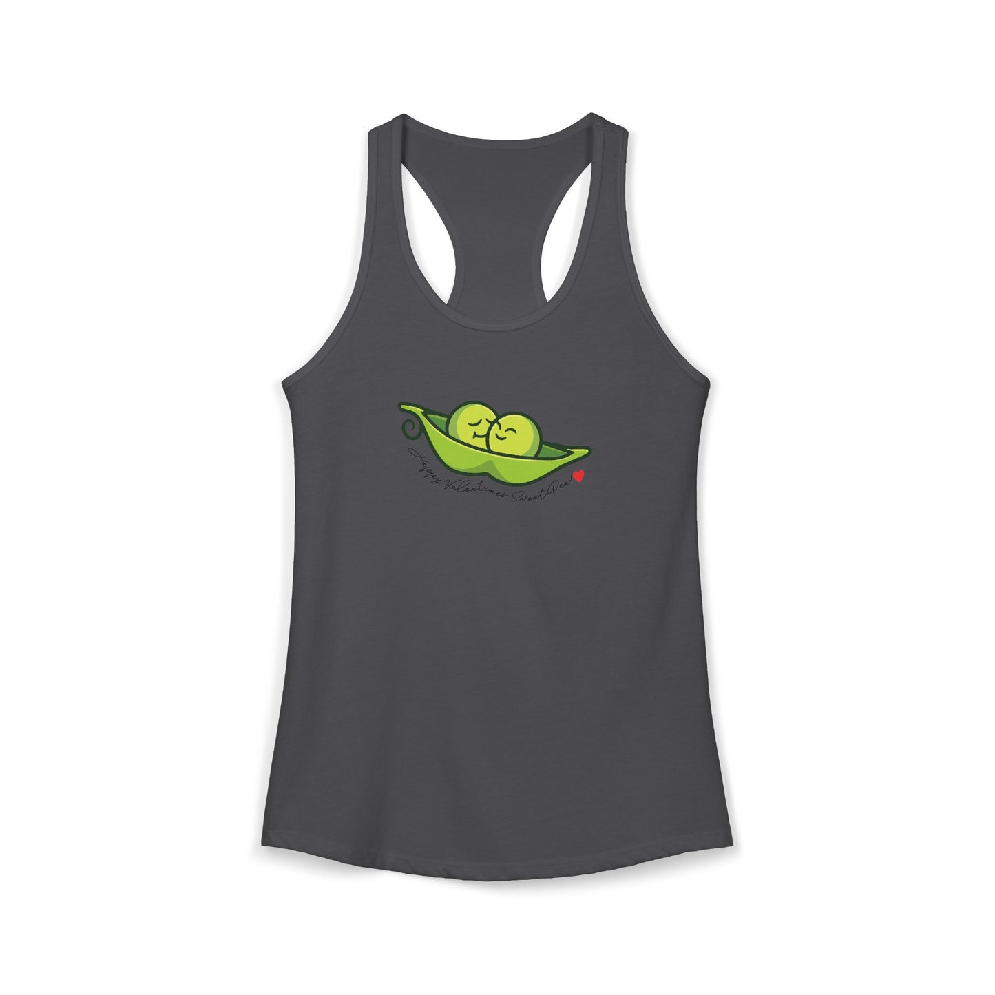 My Sweet Pea Valentines Women's Ideal Racerback Tank