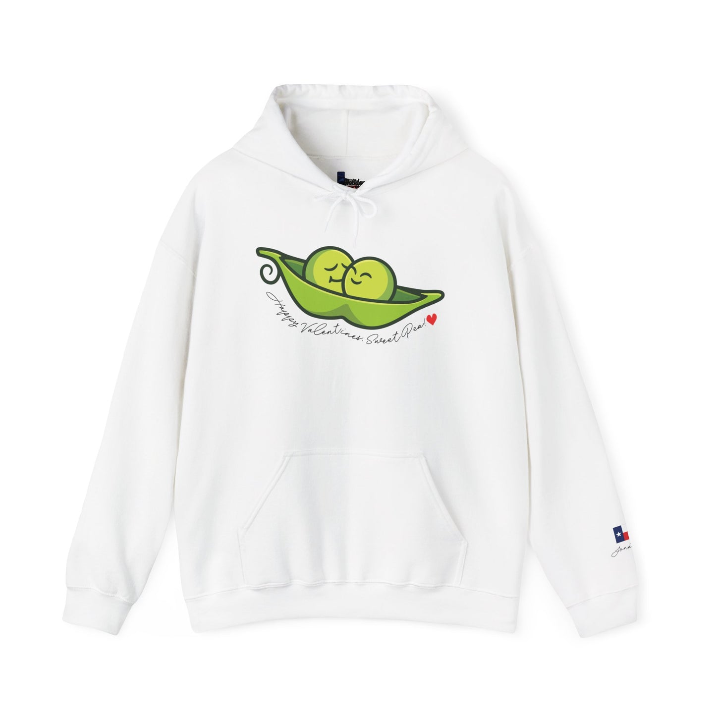 Happy Valentines, Sweet Pea! Unisex Heavy Blend™ Hooded Sweatshirt