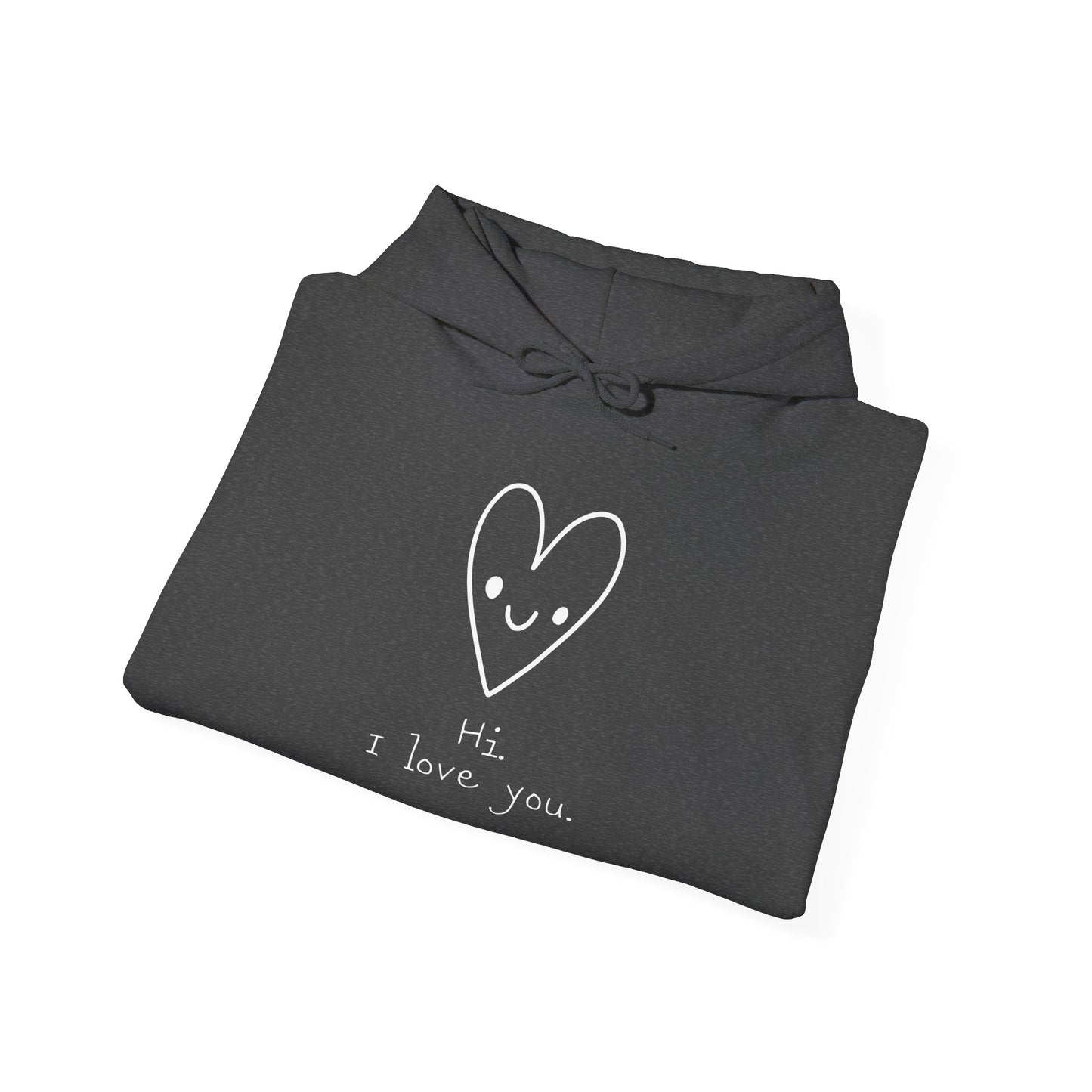 Hi. I Love You. Unisex Heavy Blend™ Hooded Sweatshirt
