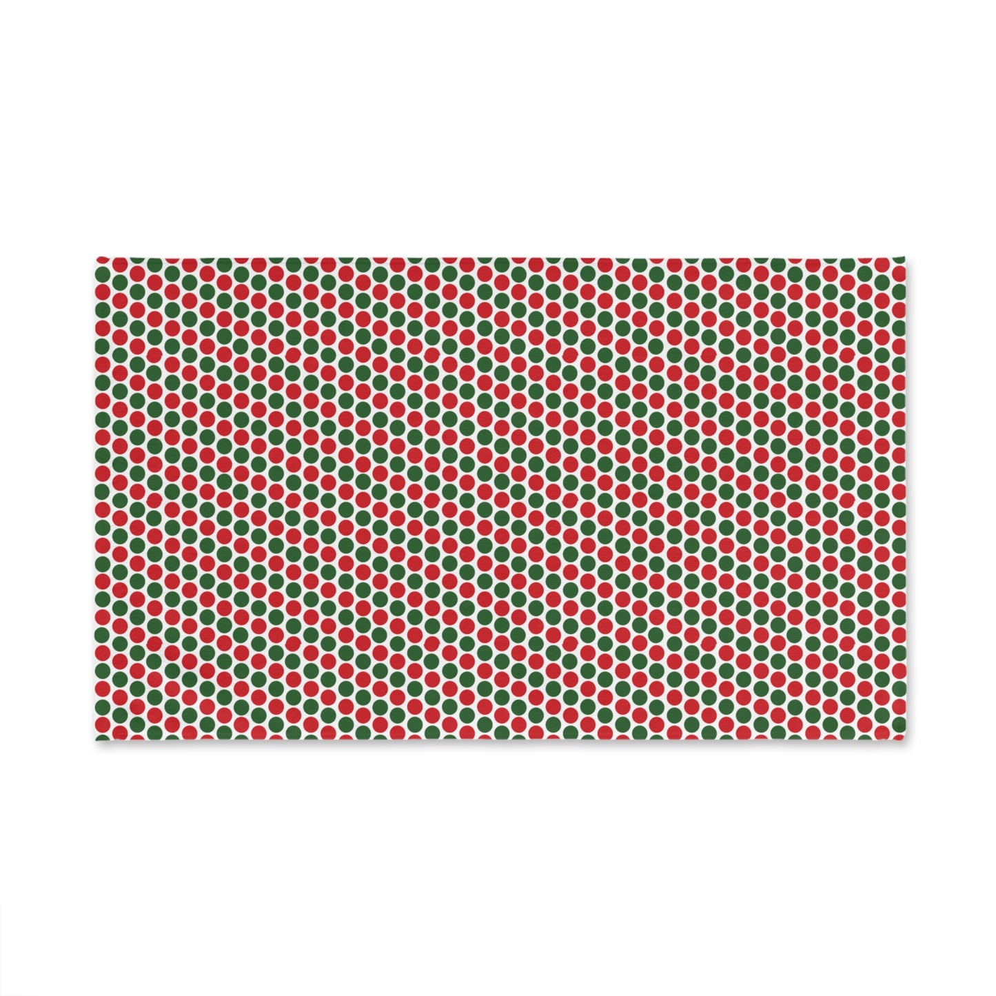 Christmas Polka Dot Party Hand Towel