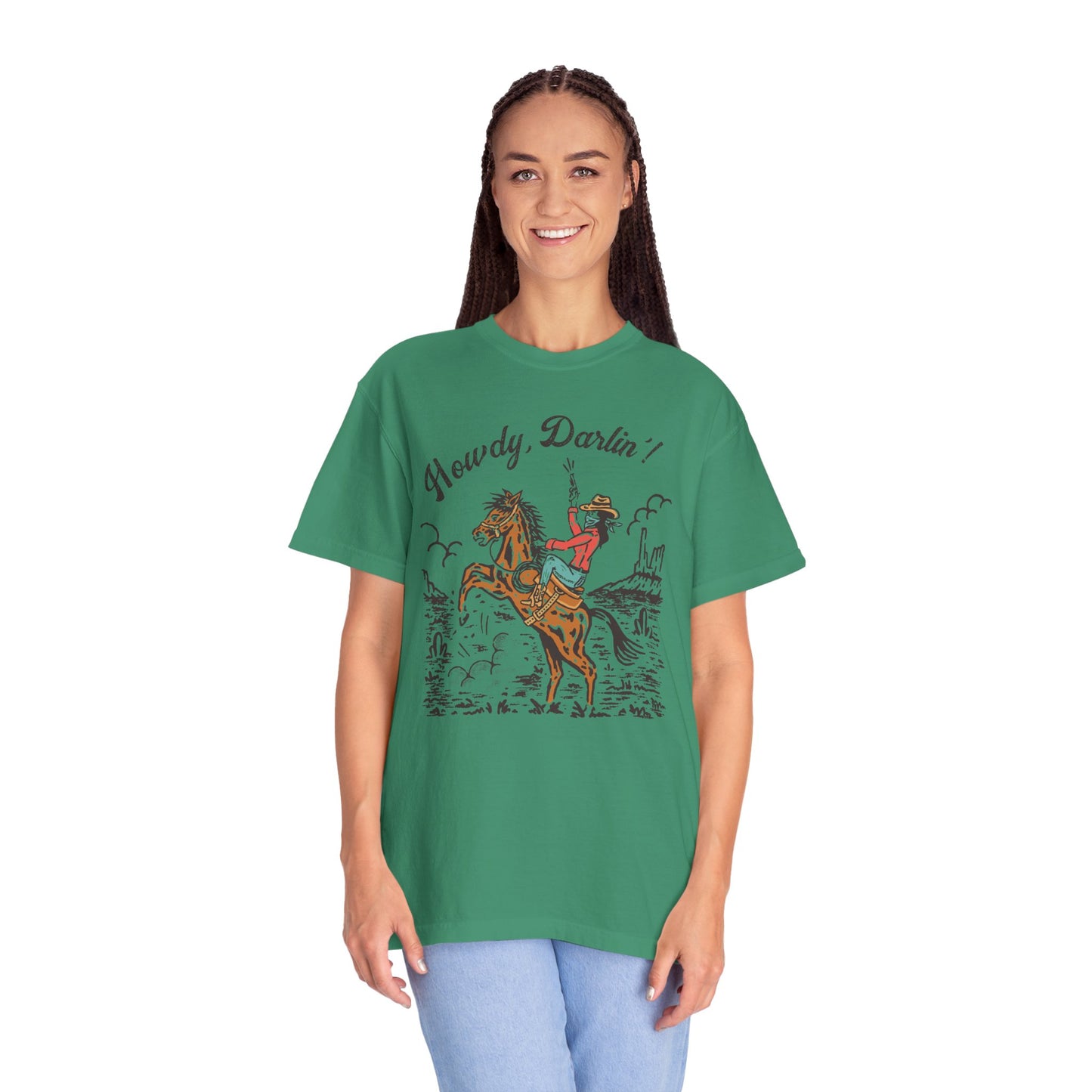 Howdy, Darlin'! Unisex Garment-Dyed T-shirt