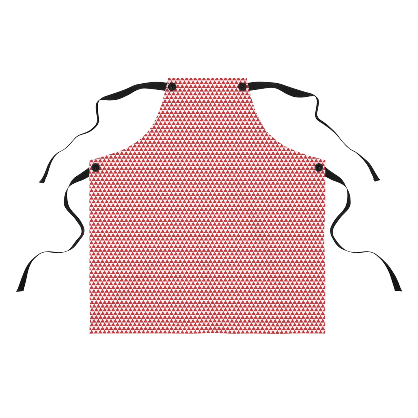 Red Triangles Apron