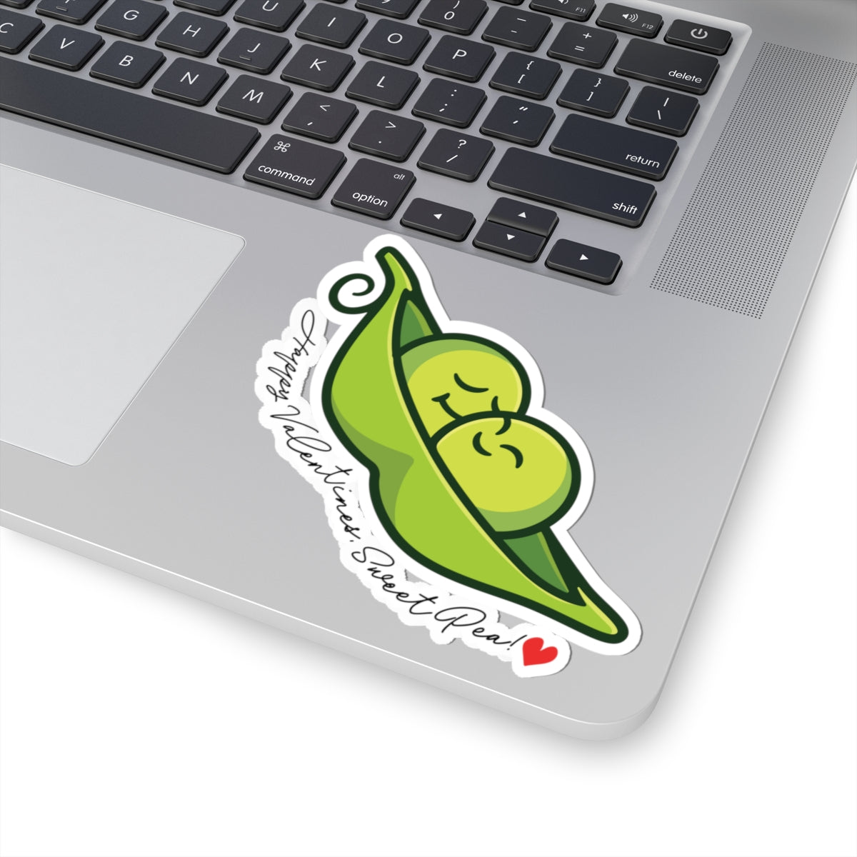 Happy Valentine's, Sweet Pea Kiss-Cut Stickers