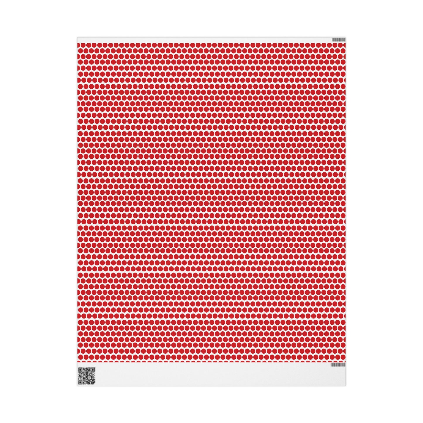 Red Polka Dot Wrapping Paper