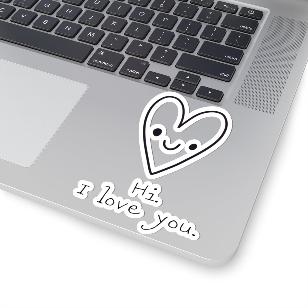Hi. I Love You. Valentine Kiss-Cut Stickers