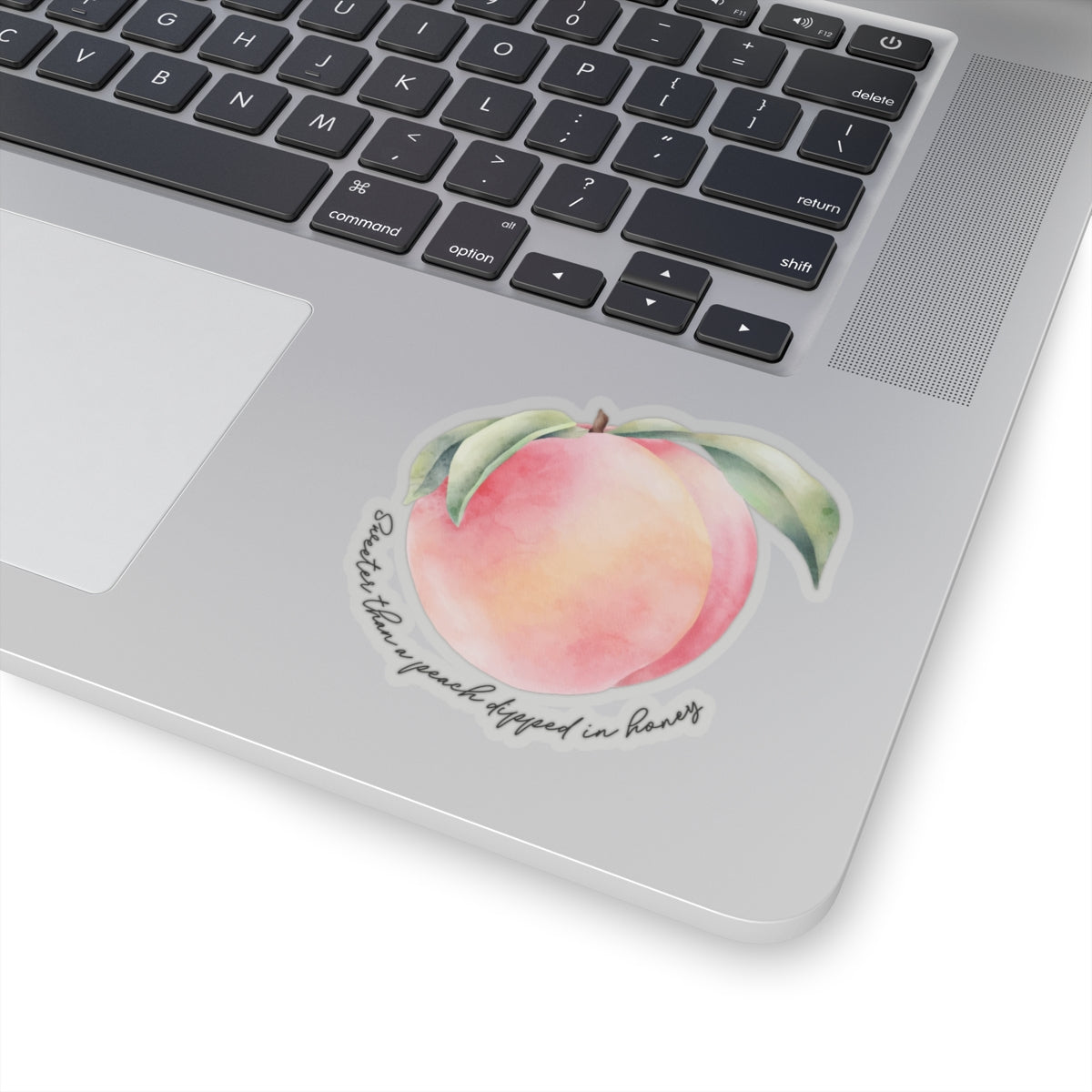 Sweeter Than A Peach In Honey Texas Valentine Kiss-Cut Stickers