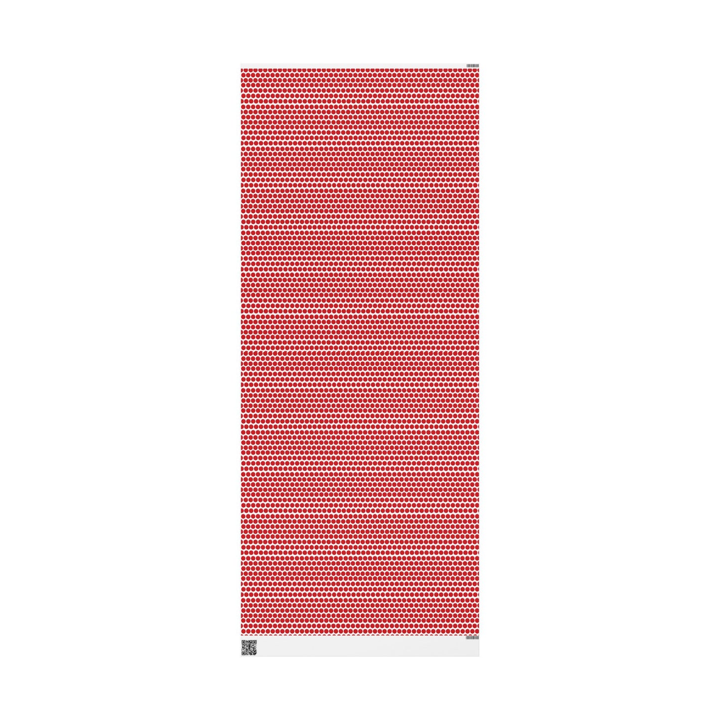 Red Polka Dot Wrapping Paper | Luxury Matte or Glossy Gift Wrap, 90gsm Fine Art Paper, 3 Sizes