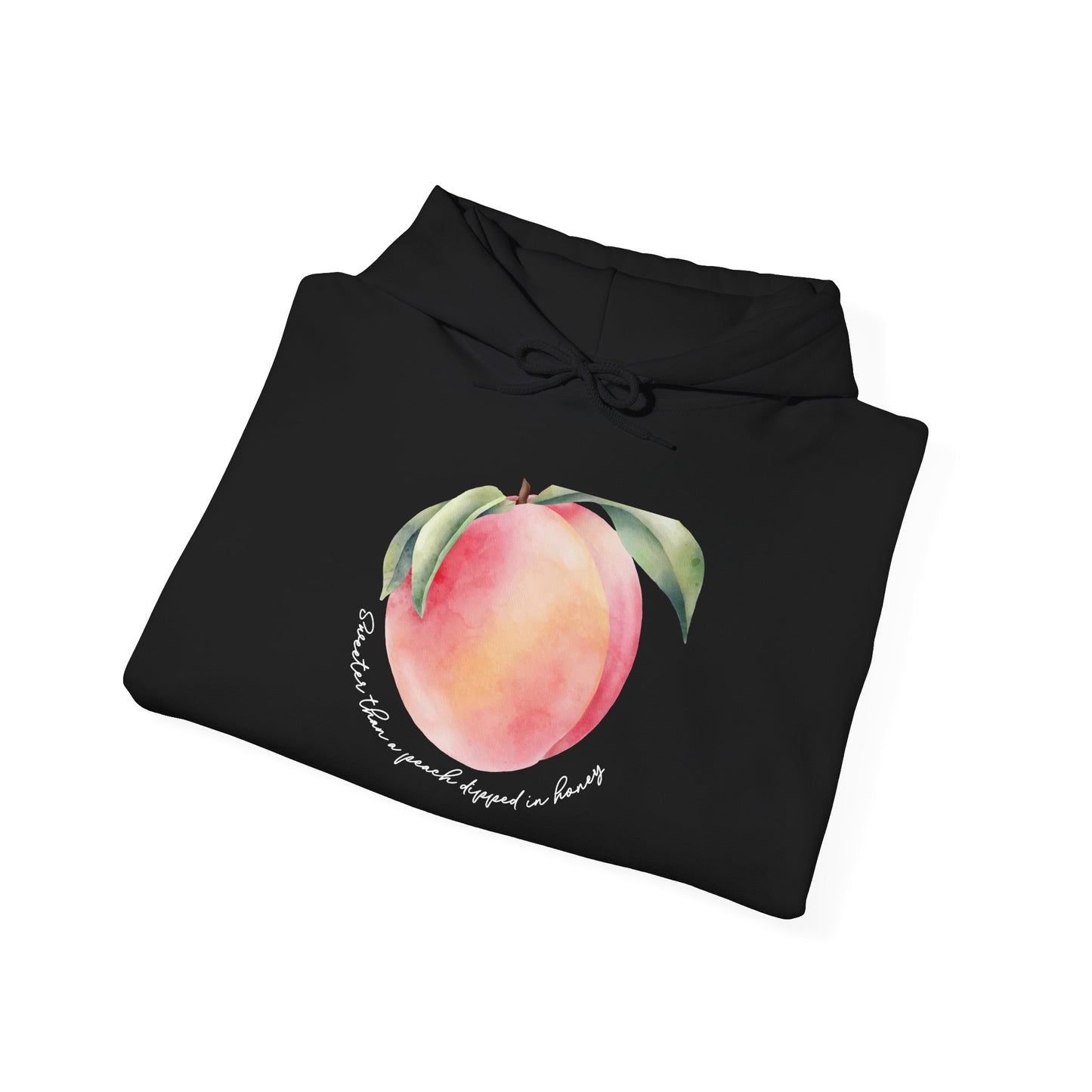 Sweeter Than A Peach In Honey Unisex Heavy Blend™ Hooded Sweatshirt