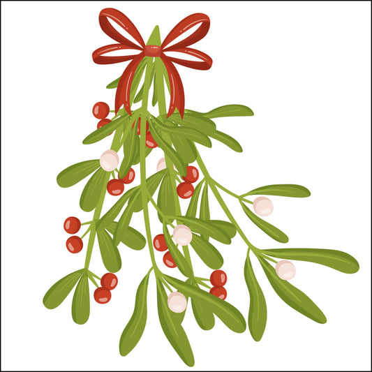 Christmas Mistletoe Acrylic Ornament