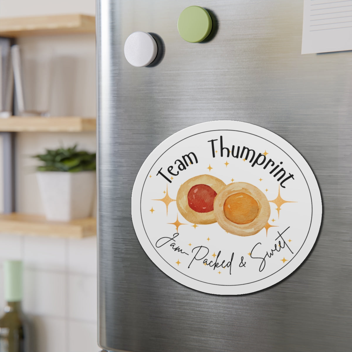 Team Thumbprint Magnet | Jam-Packed, Sweet