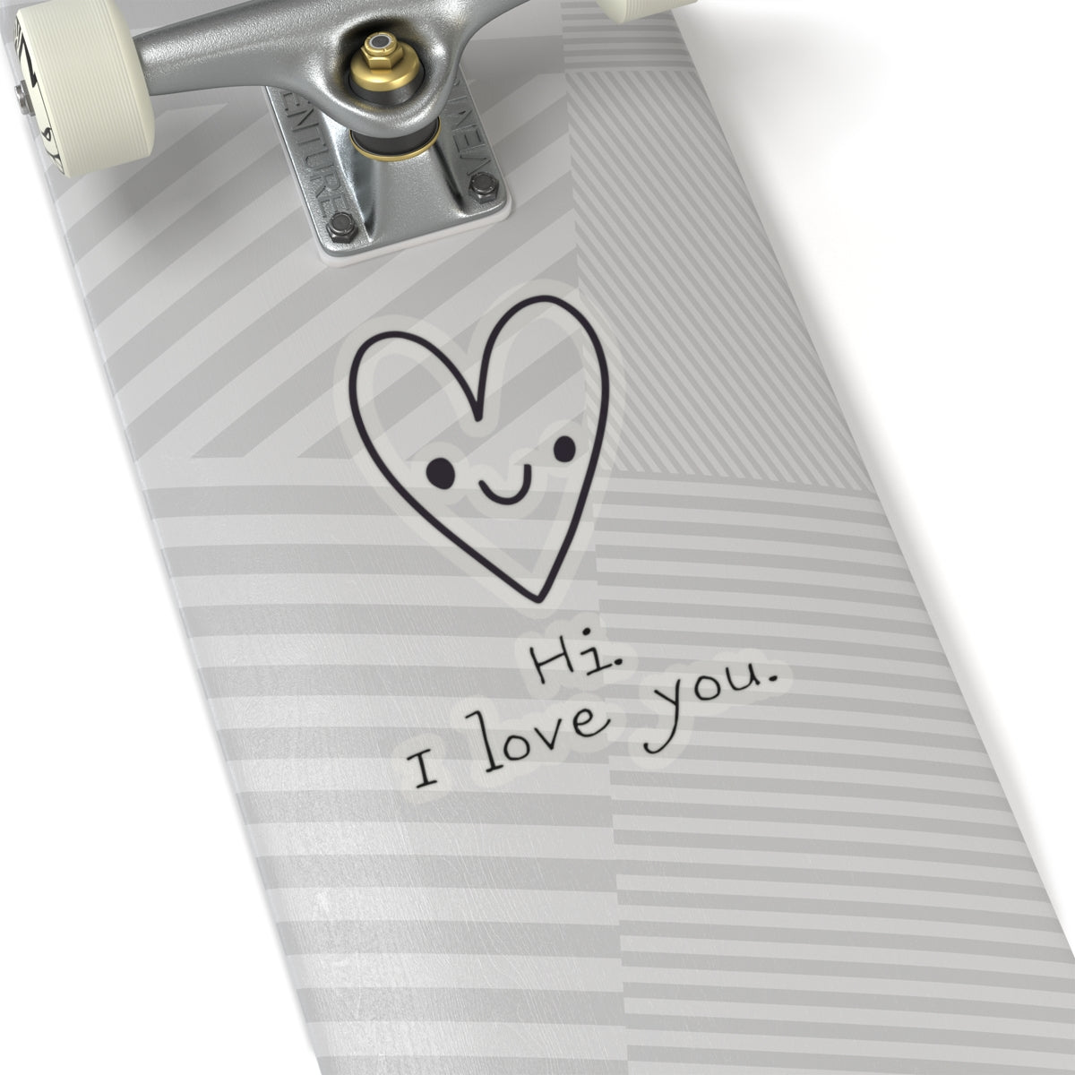 Hi. I Love You. Valentine Kiss-Cut Stickers
